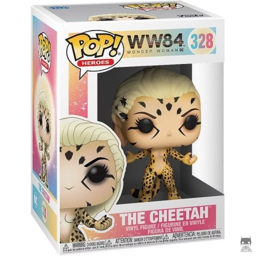 Figurine Funko POP Cheetah avec boîte