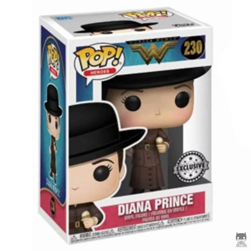 Figurine Funko POP Diana Prince avec une glace avec boîte