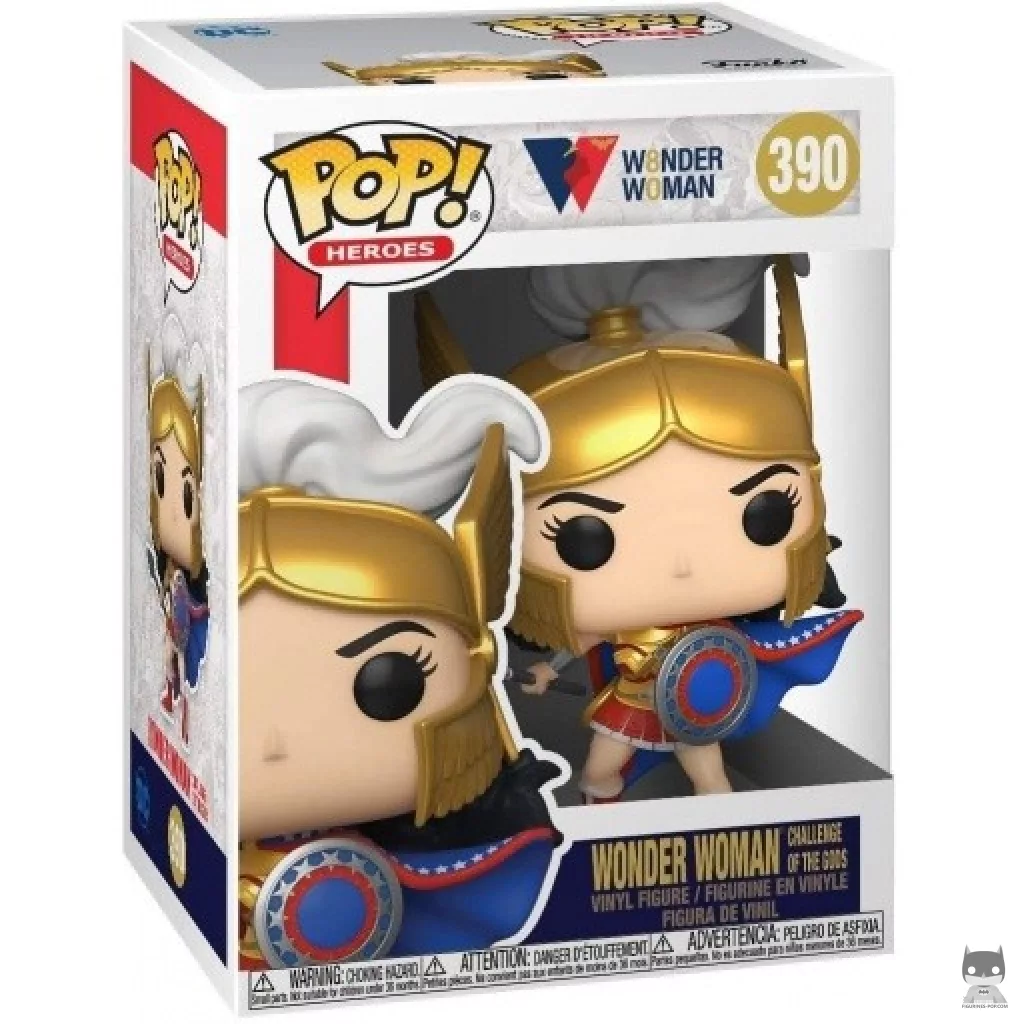 Figurine Funko POP Wonder Woman Challenge of the Gods avec boîte