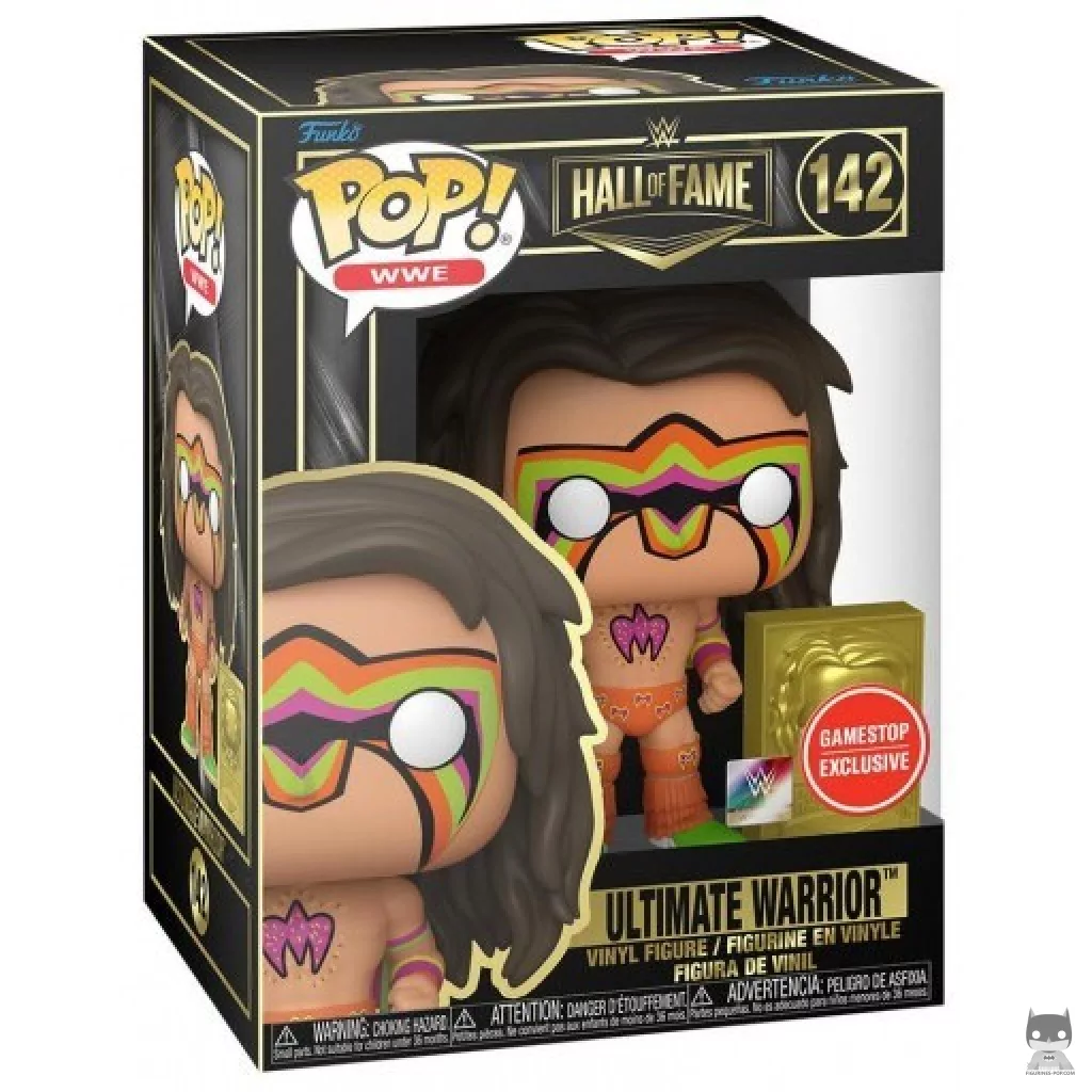 Figurine Funko POP Hall of Fame : Ultimate Warrior avec boîte