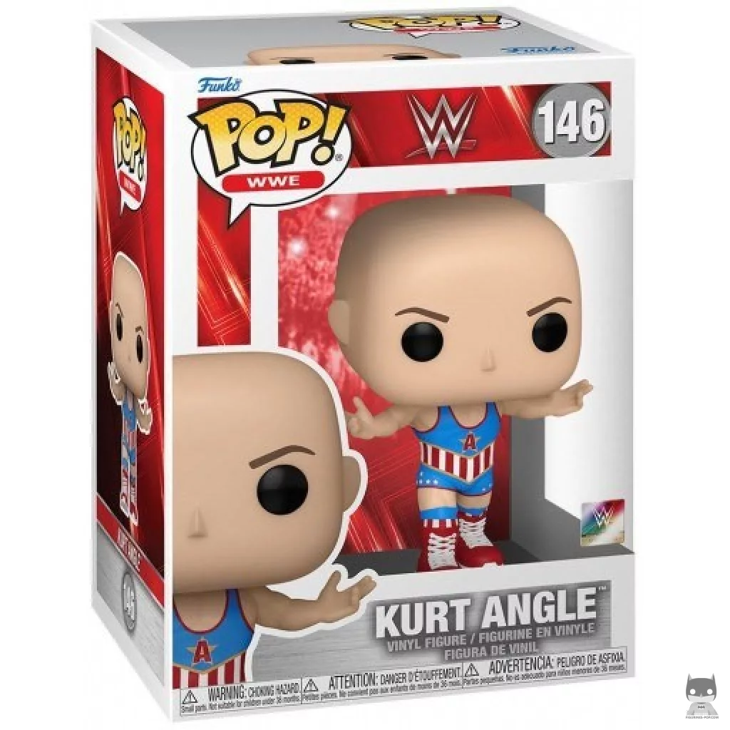 Figurine Funko POP Kurt Angle avec boîte