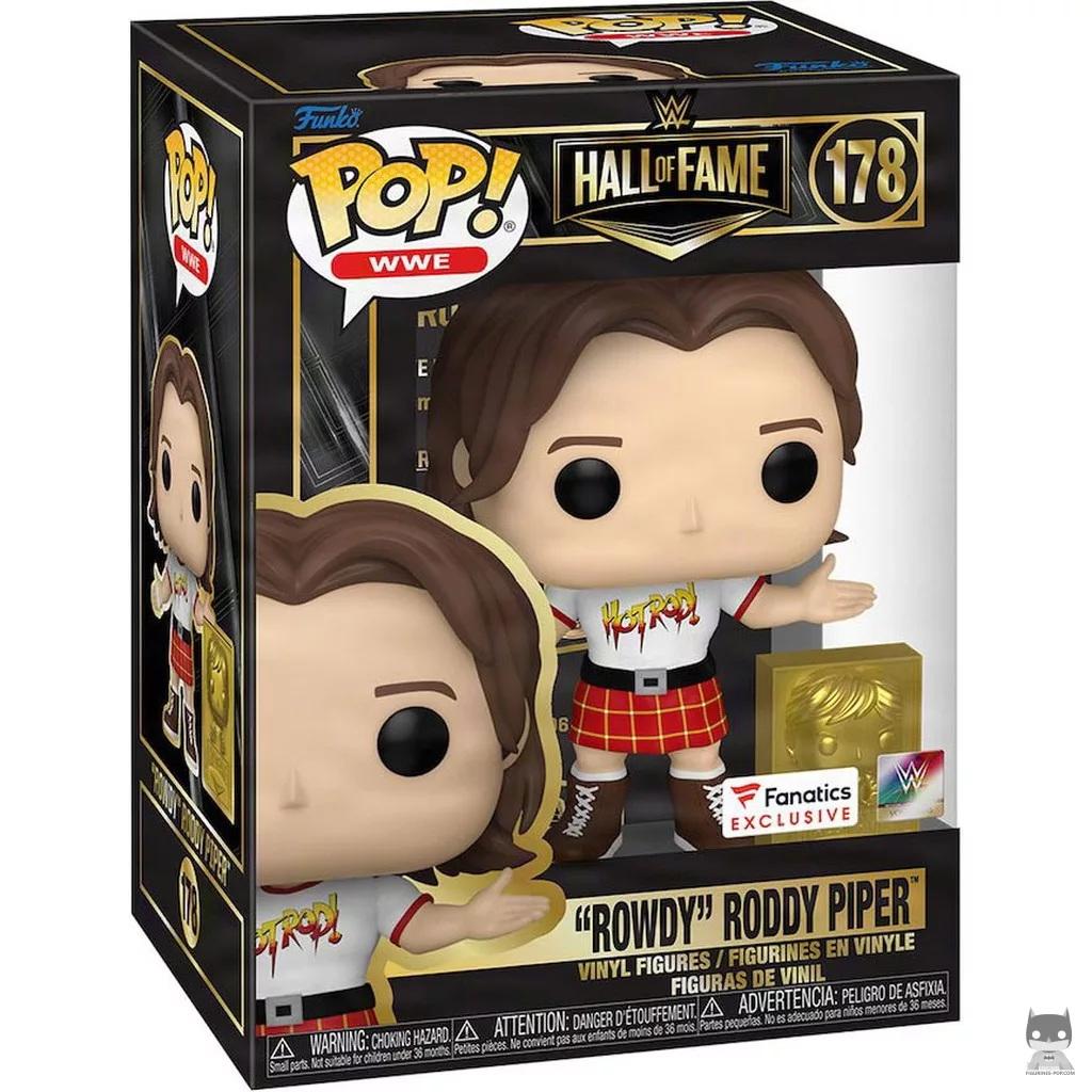 Figurine Funko POP "Rowdy" Roddy Piper avec boîte