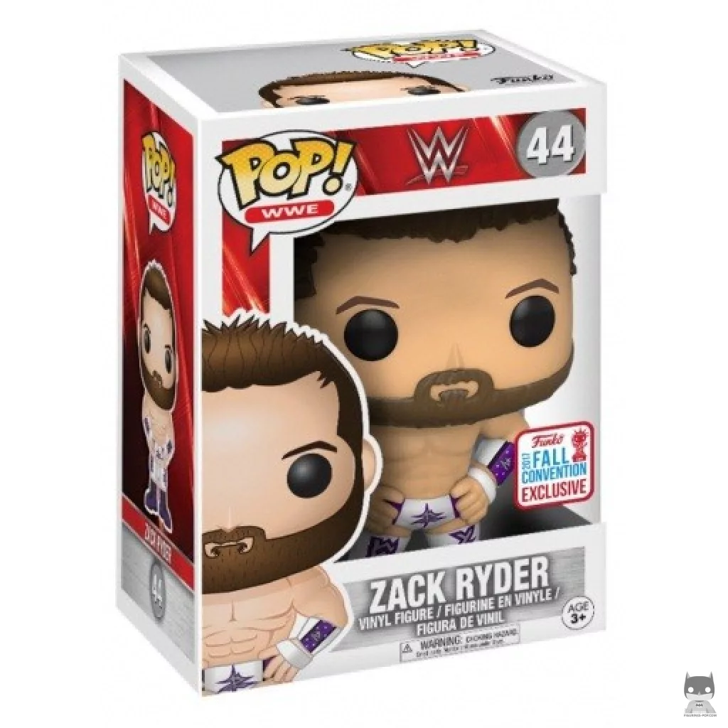 Figurine Funko POP Zack Ryder avec boîte