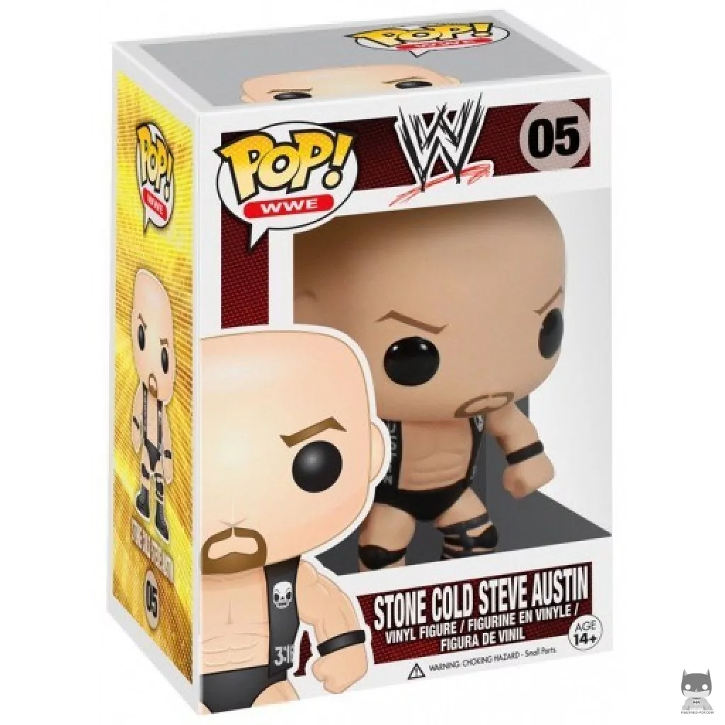 Figurine Funko POP Stone Cold Steve Austin avec boîte
