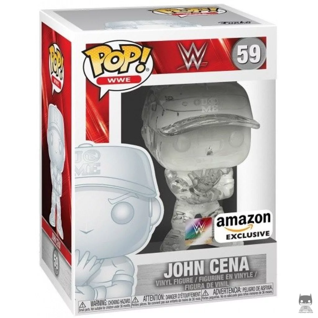 Figurine Funko POP John Cena (Invisible) avec boîte