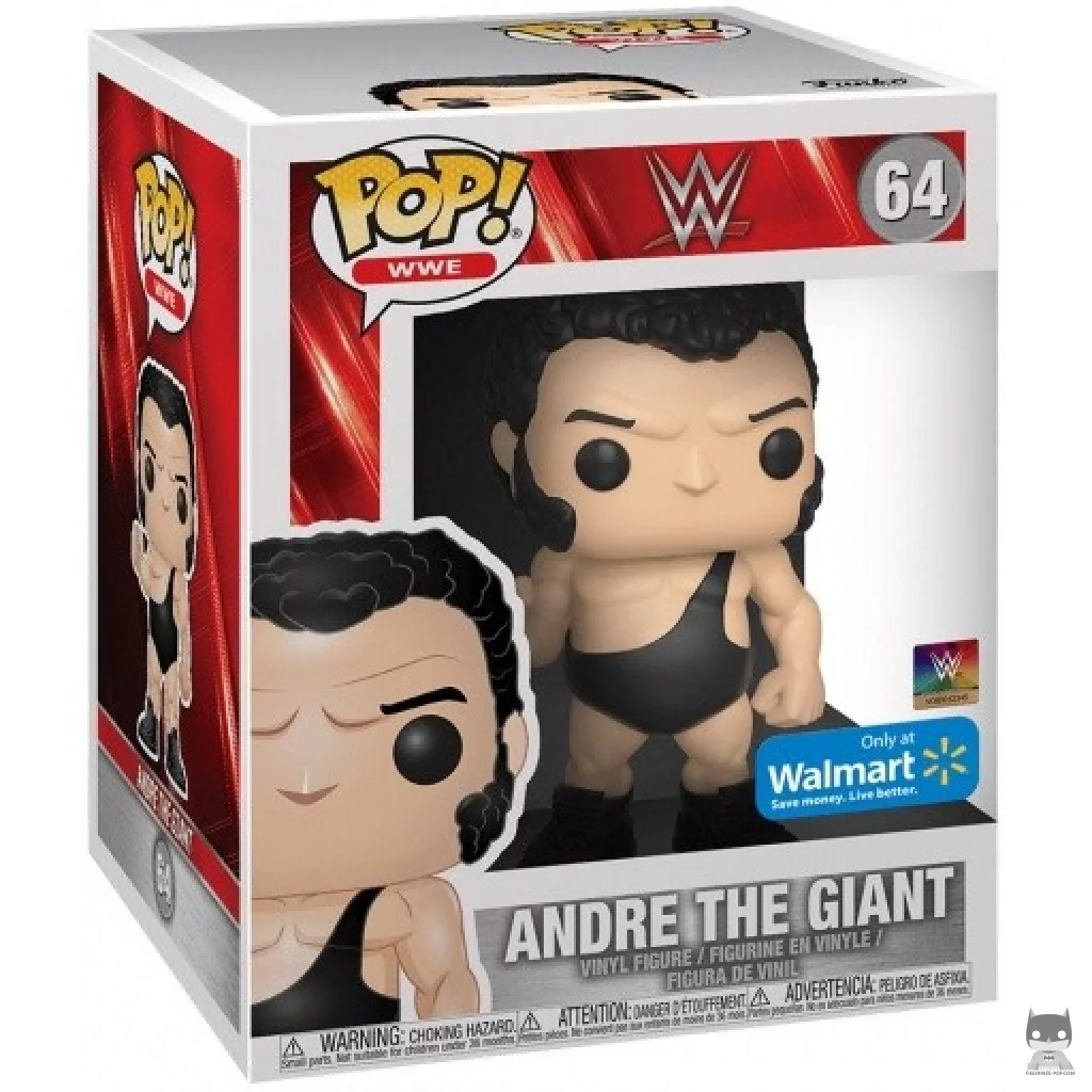 Figurine Funko POP Andre The Giant (Supersized) avec boîte