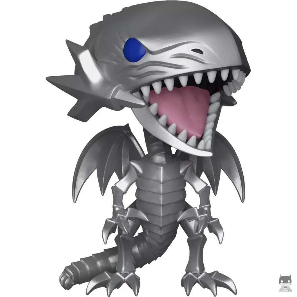 Figurine Funko POP Dragon Blanc aux Yeux Bleus (Metallic) (Yu-Gi-Oh!)