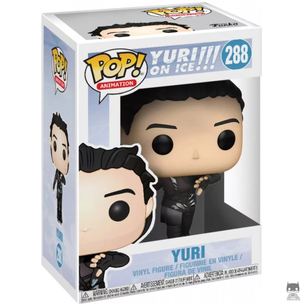 Figurine Funko POP Yuri Katsuki avec Patins avec boîte