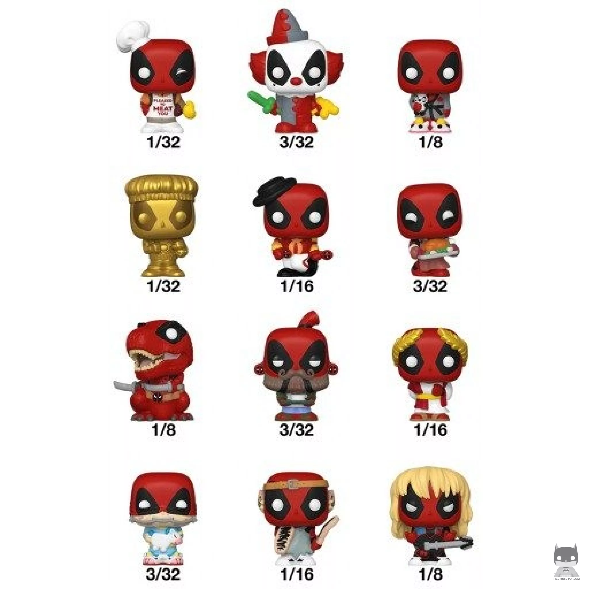 Figurine Funko POP Deadpool (A l'unité) (Deadpool)