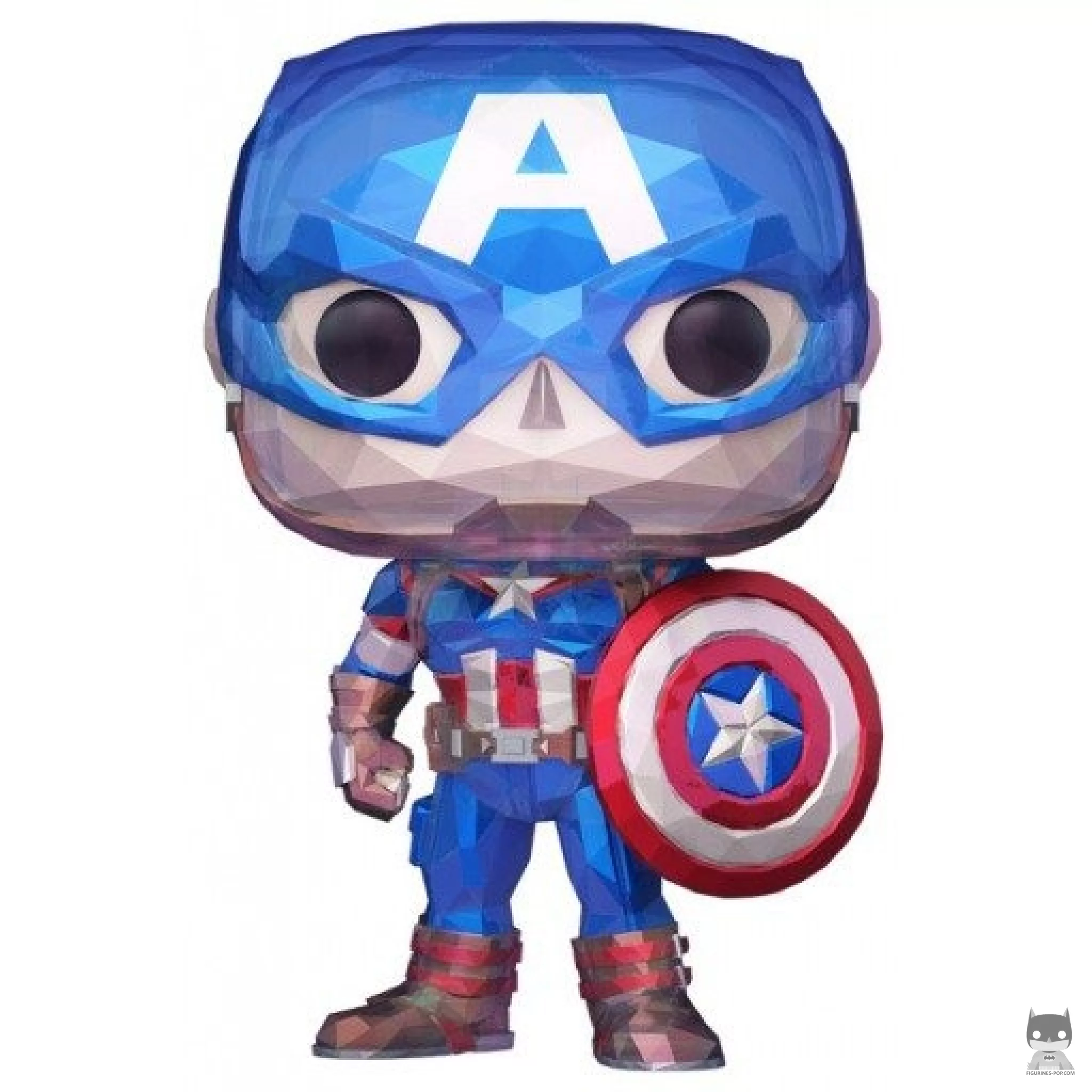 Figurine Funko POP Captain America (Facet) (100 ans de Disney)