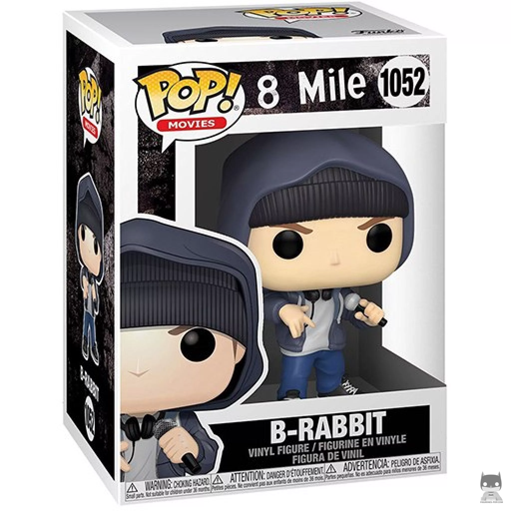 Figurine Funko POP B-Rabbit Eminem avec boîte
