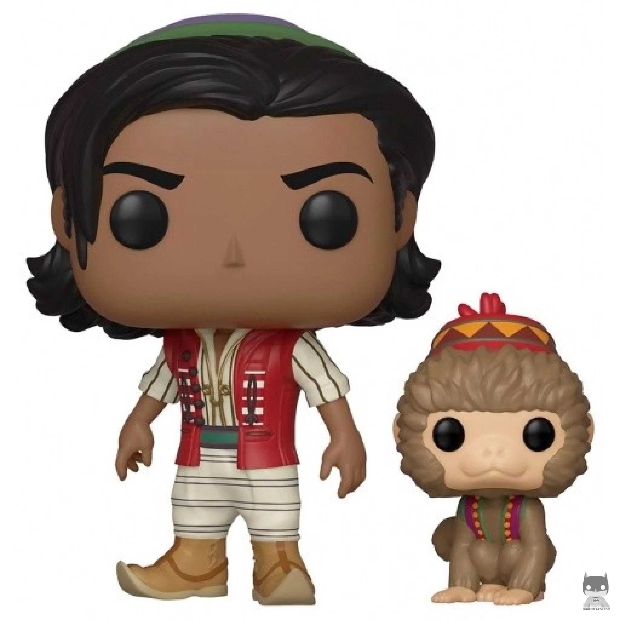Figurine Funko POP Aladdin d'Agrabah avec Abu (Aladdin (2019))