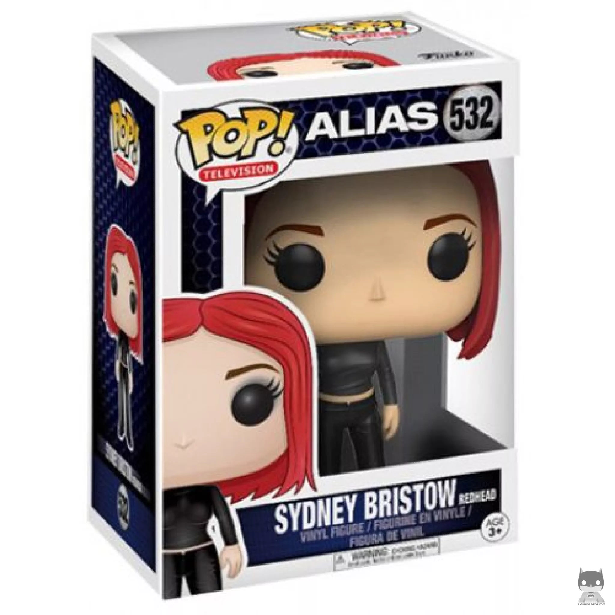 Figurine Funko POP Sydney Bristow (Cheveux rouges) avec boîte