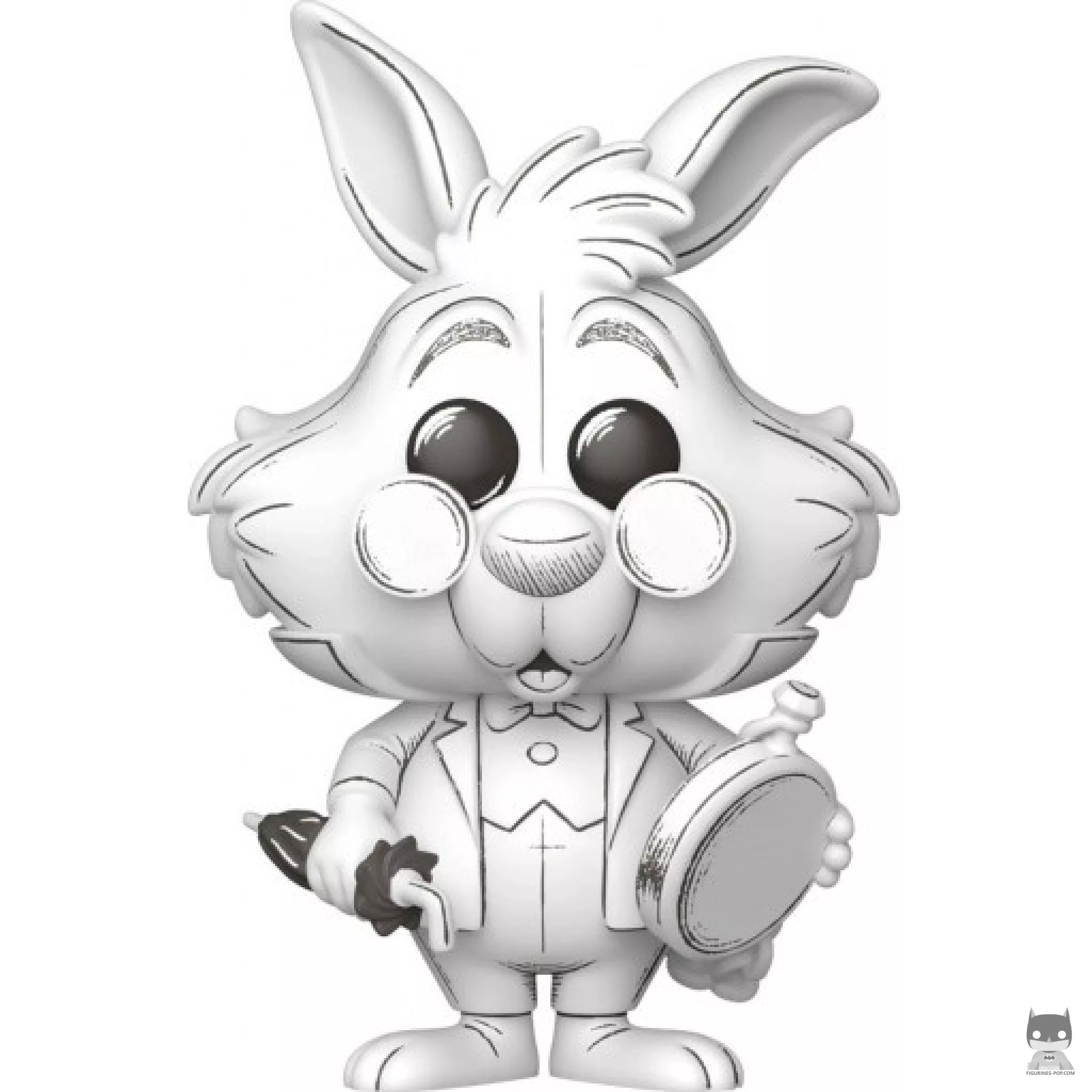 Figurine Funko POP Lapin Blanc (Esquisse) (Alice au Pays des Merveilles)