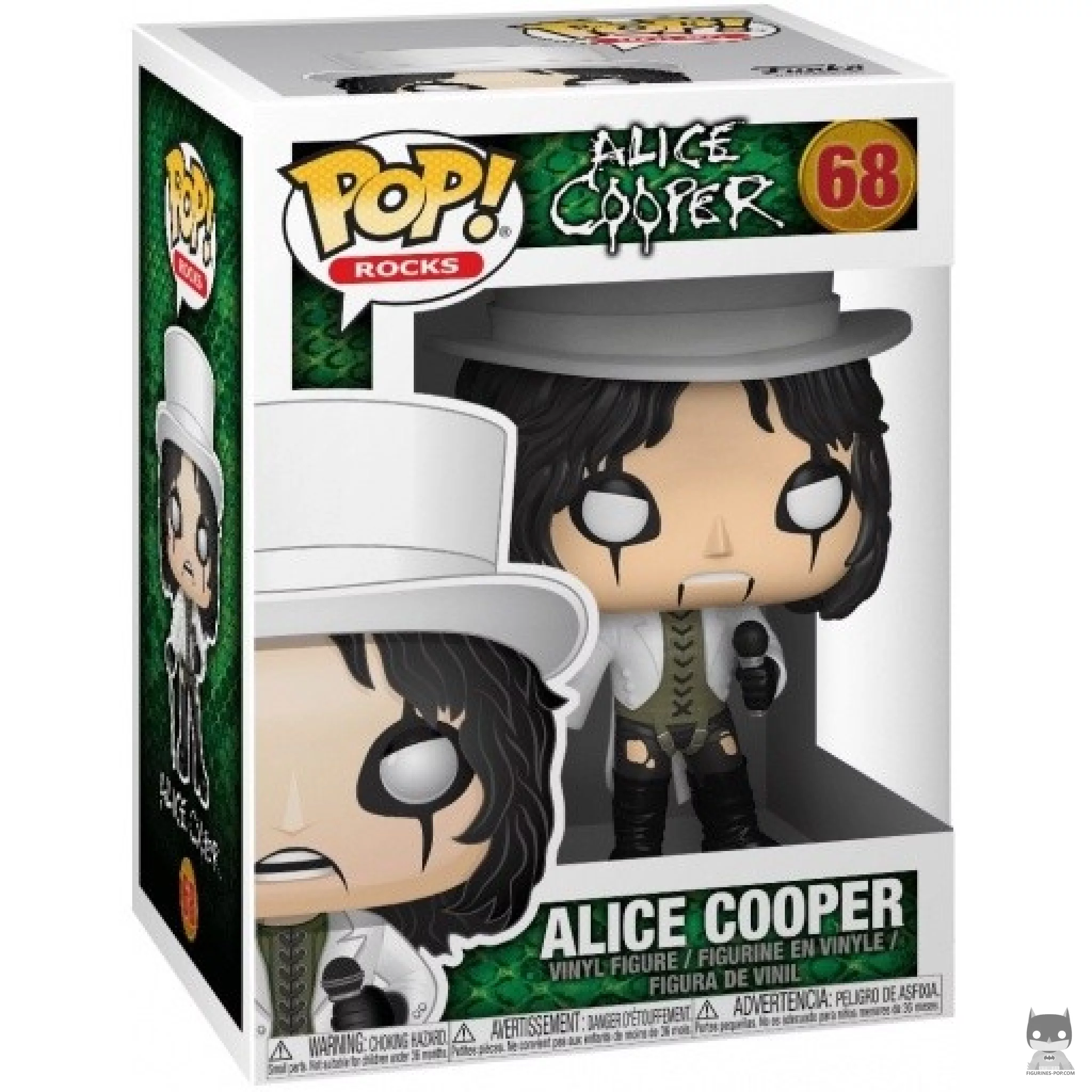 Figurine Funko POP Alice Cooper avec boîte