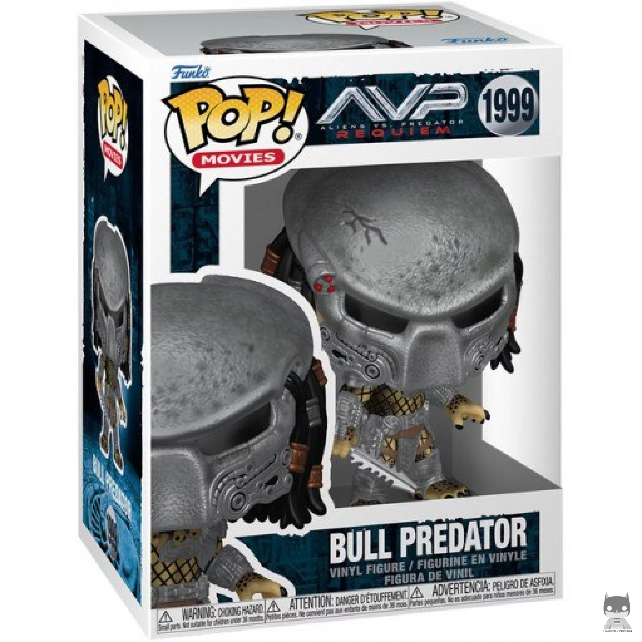 Figurine Funko POP Bull Predator avec boîte