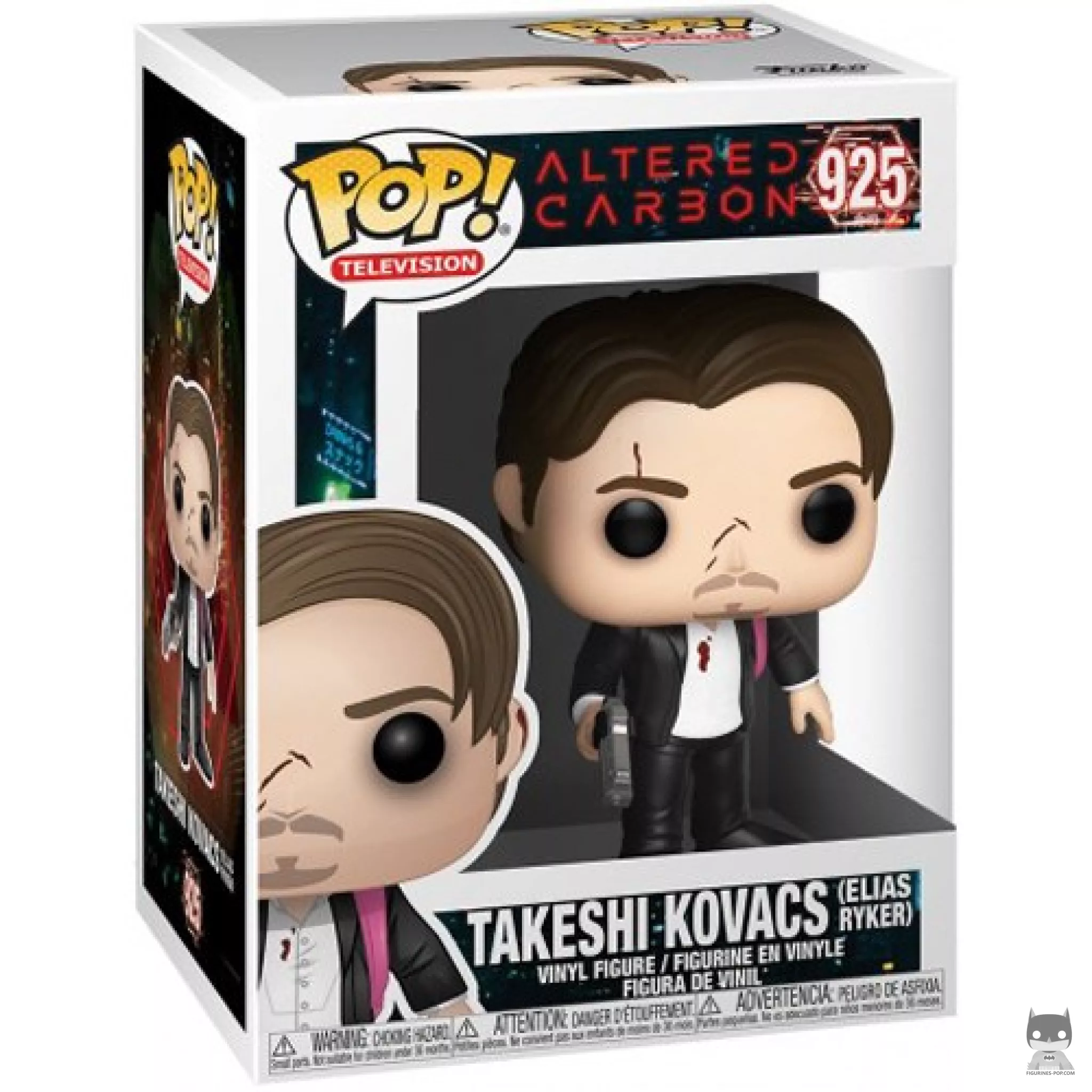Figurine Funko POP Takeshi Kovacs (Elias Ryker) avec boîte