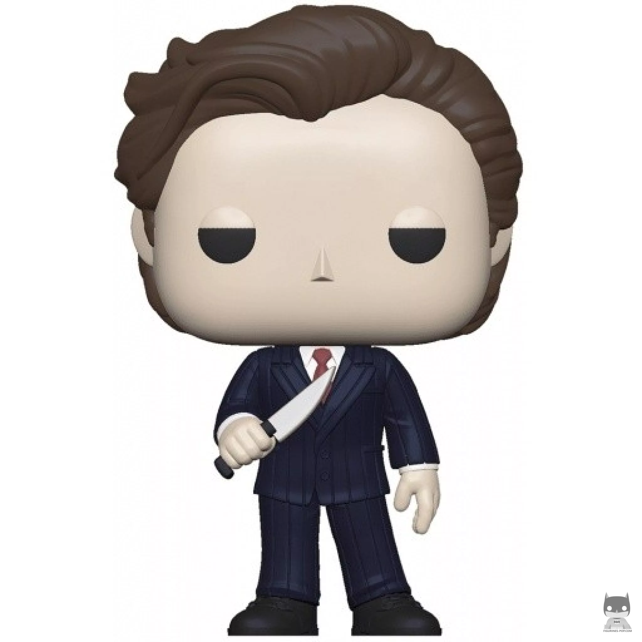 Figurine Funko POP Patrick Bateman en costume avec couteau (American Psycho)