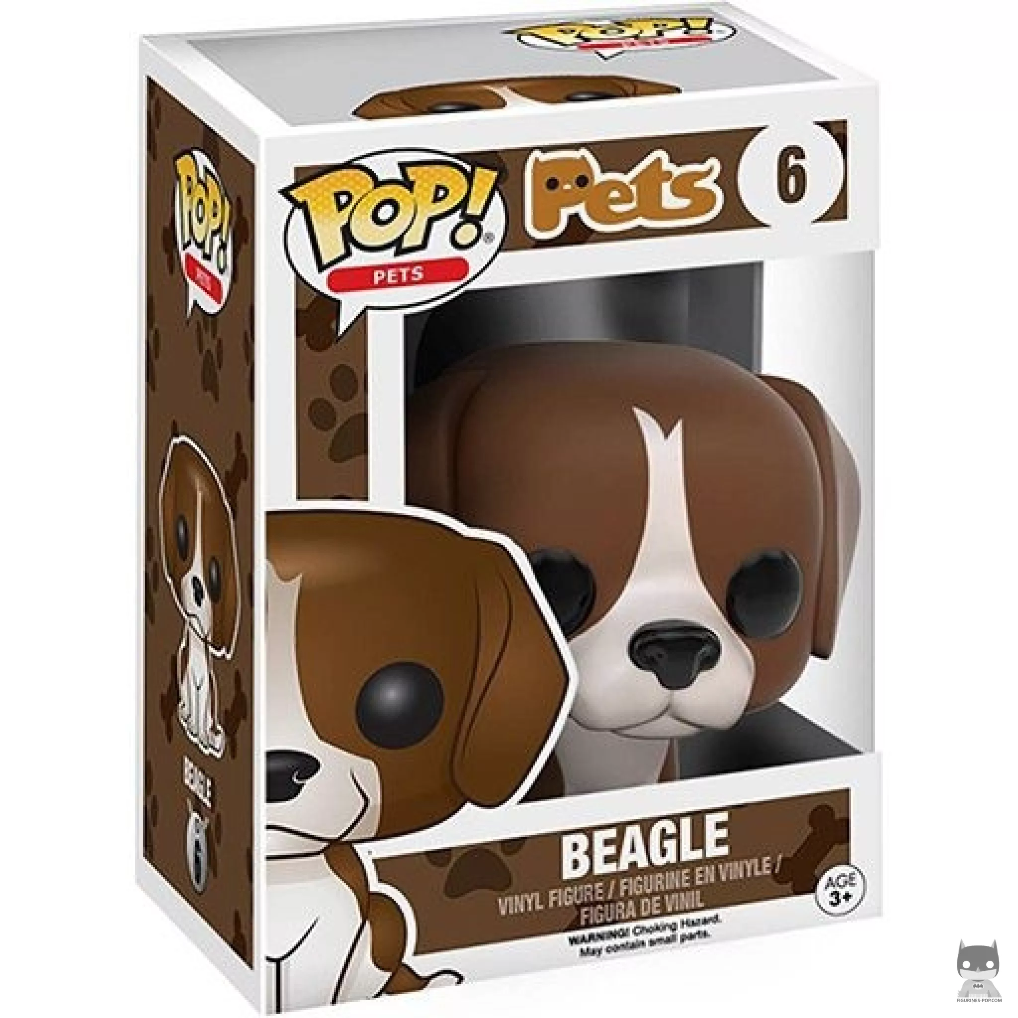 Figurine Funko POP Beagle avec boîte