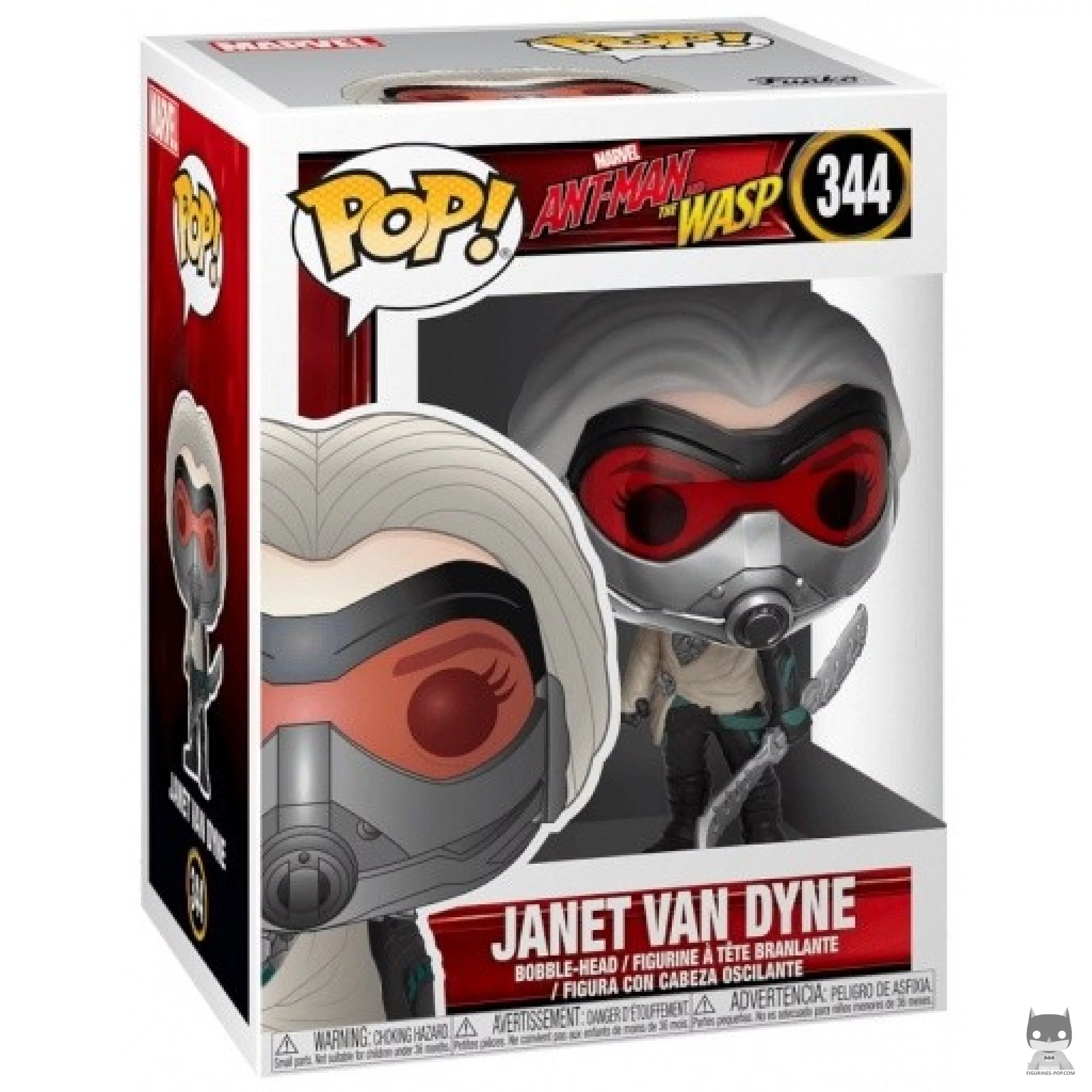 Figurine Funko POP Janet van Dyne avec boîte