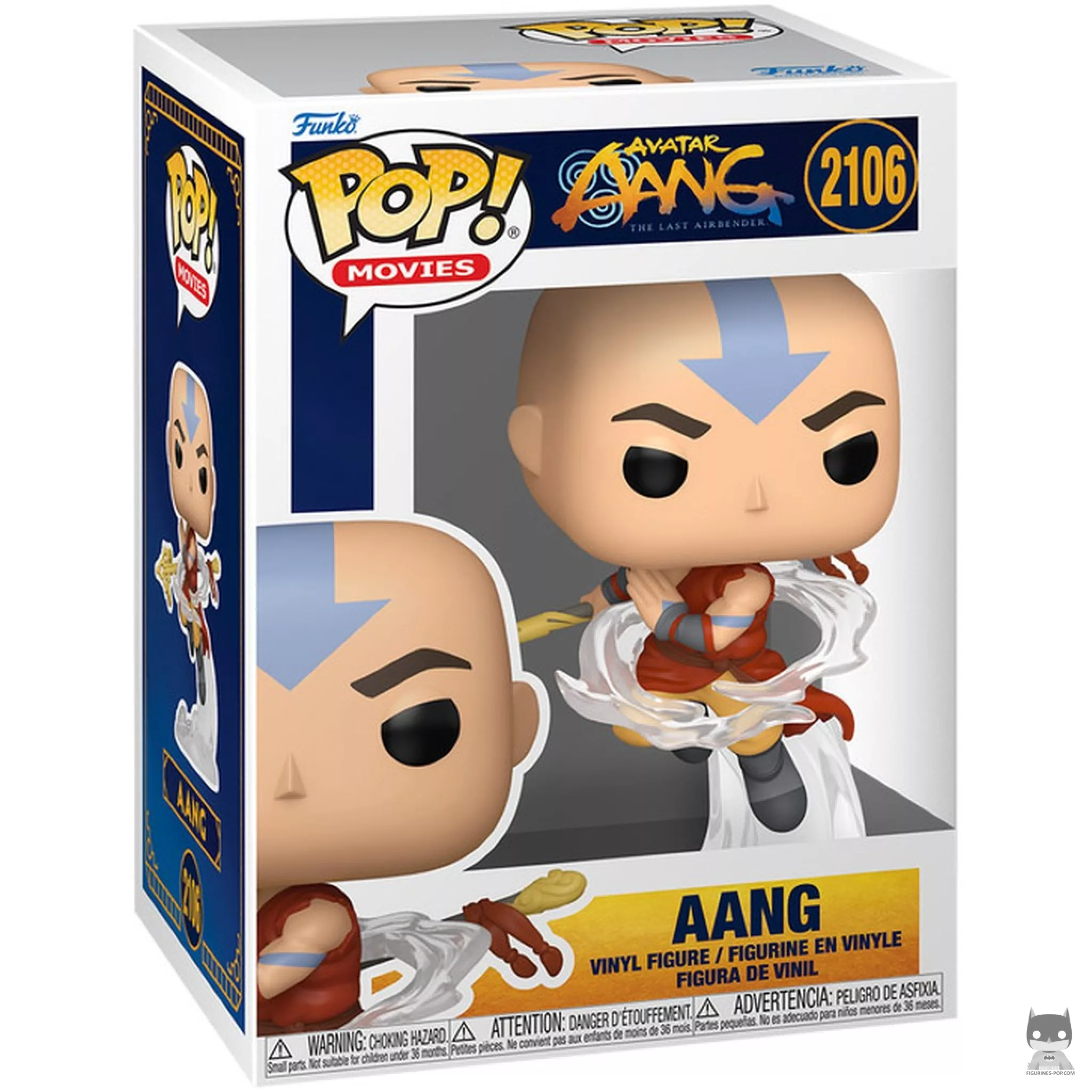 Figurine Funko POP Aang avec boîte