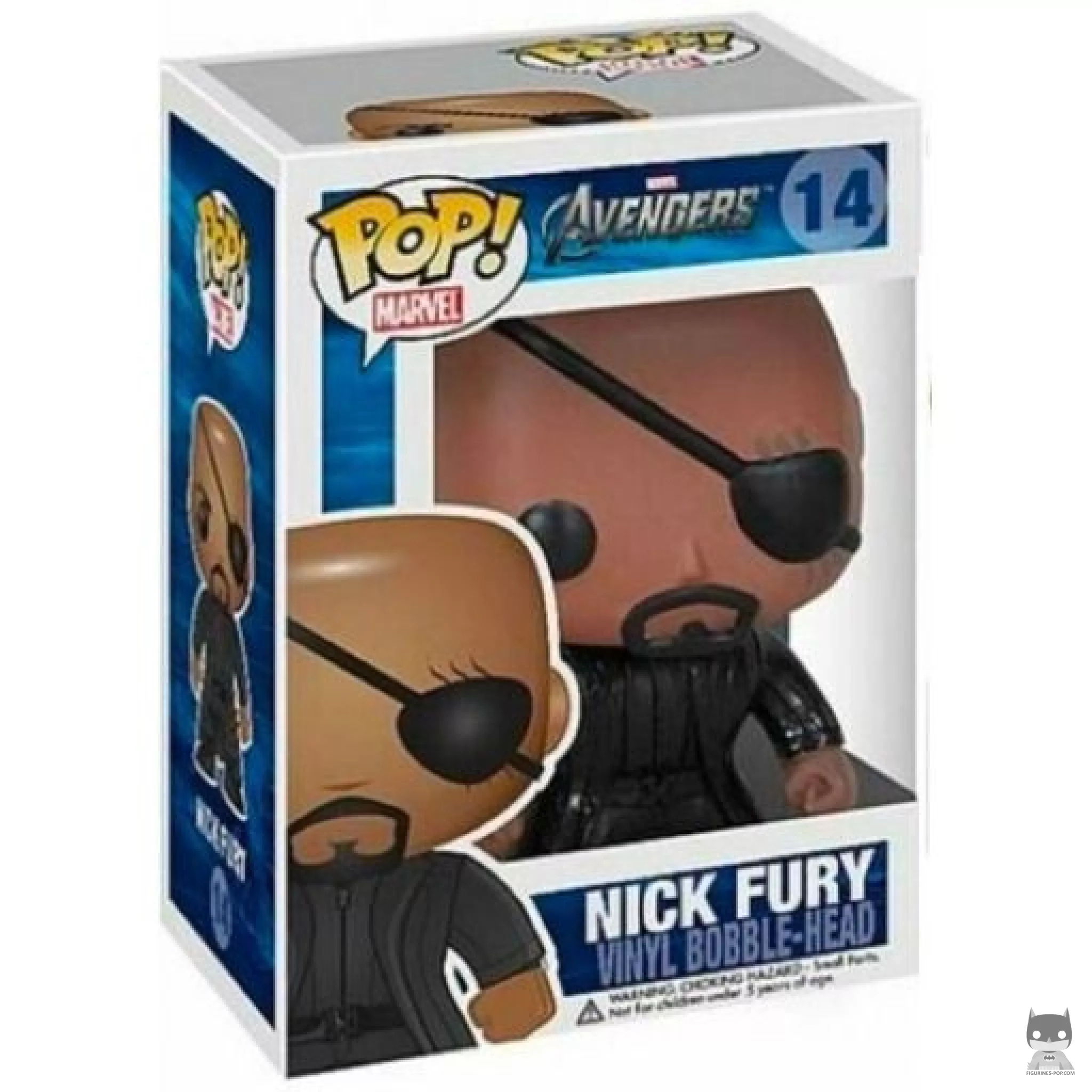 Figurine Funko POP Nick Fury avec boîte