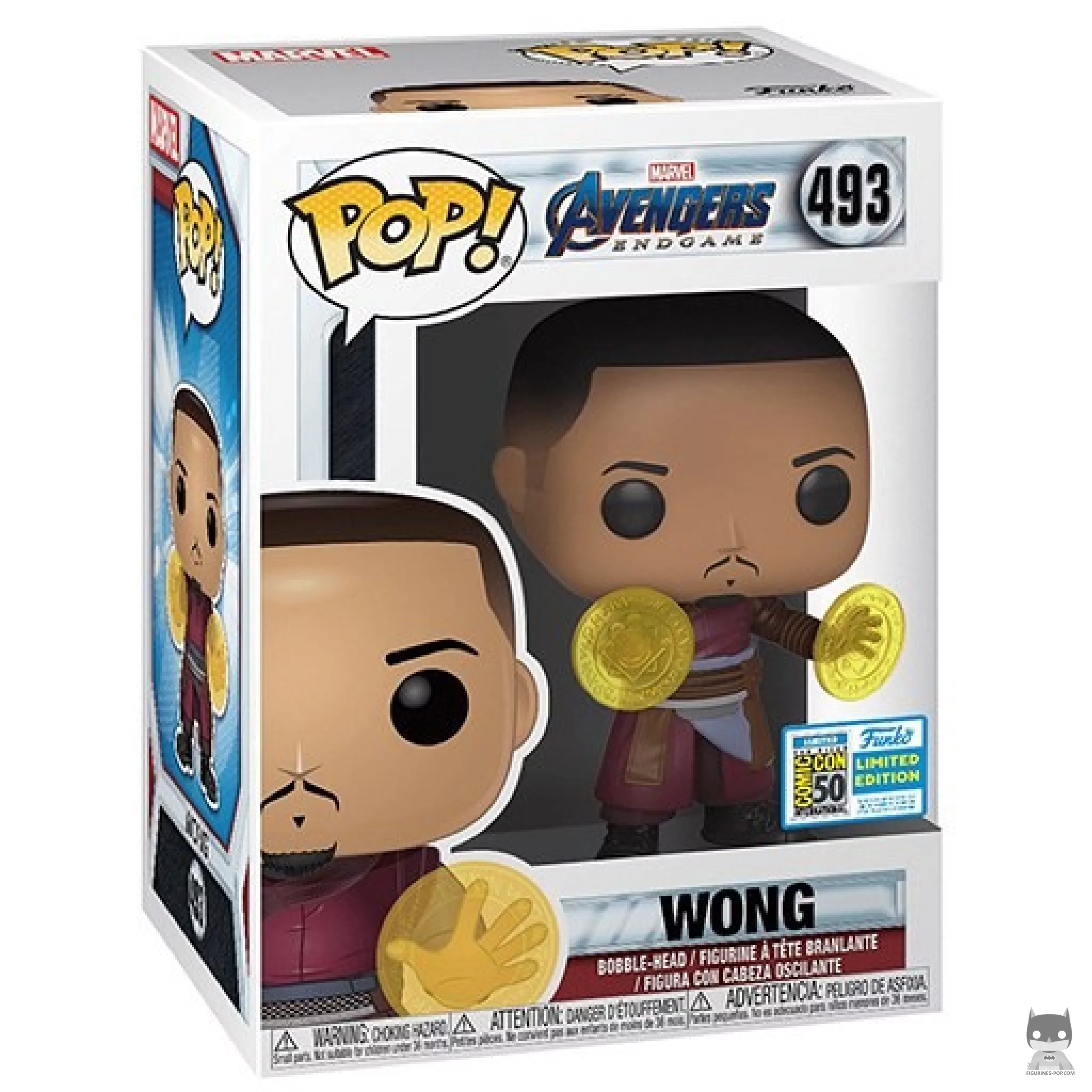 Figurine Funko POP Wong avec boîte