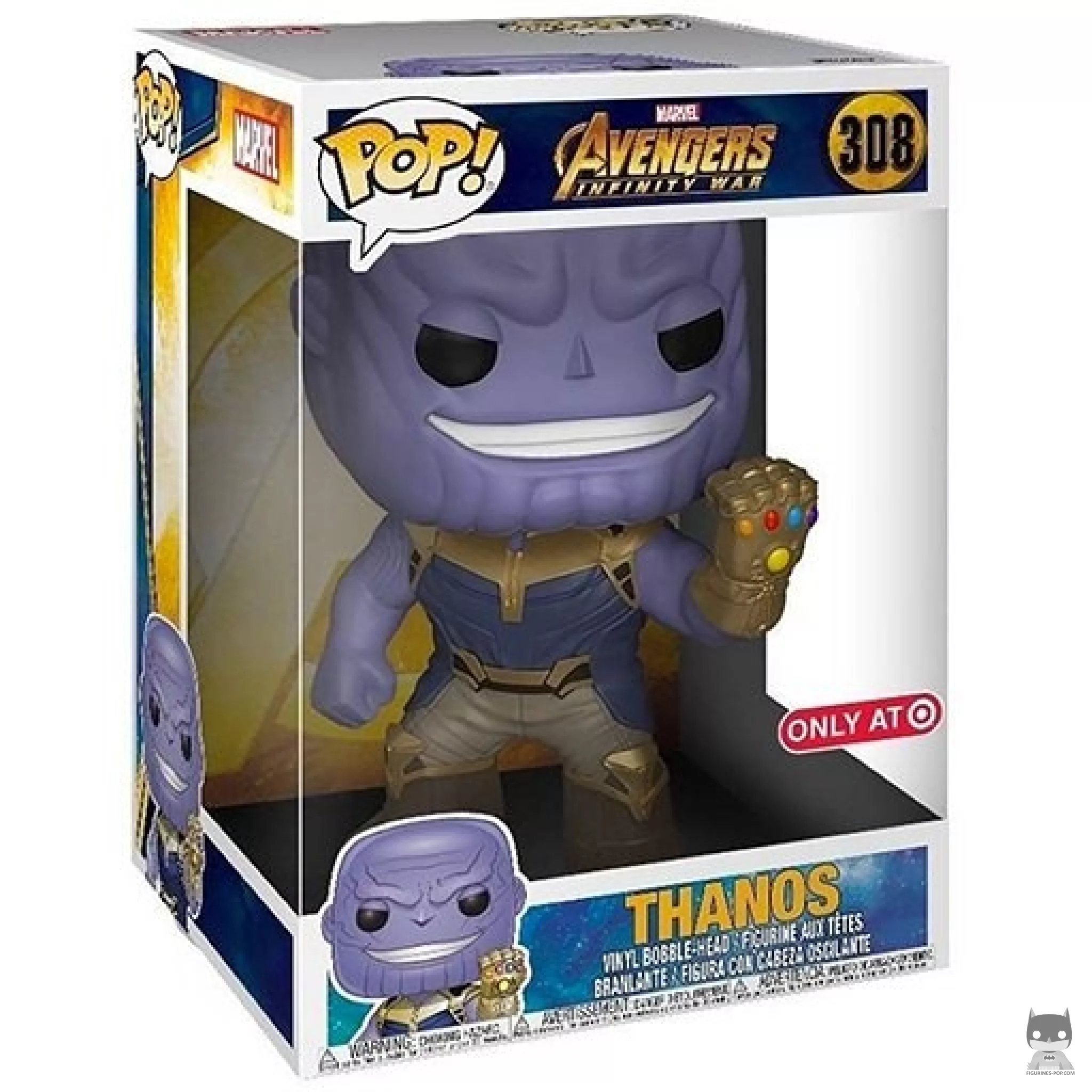 Figurine Funko POP Thanos (Supersized) avec boîte