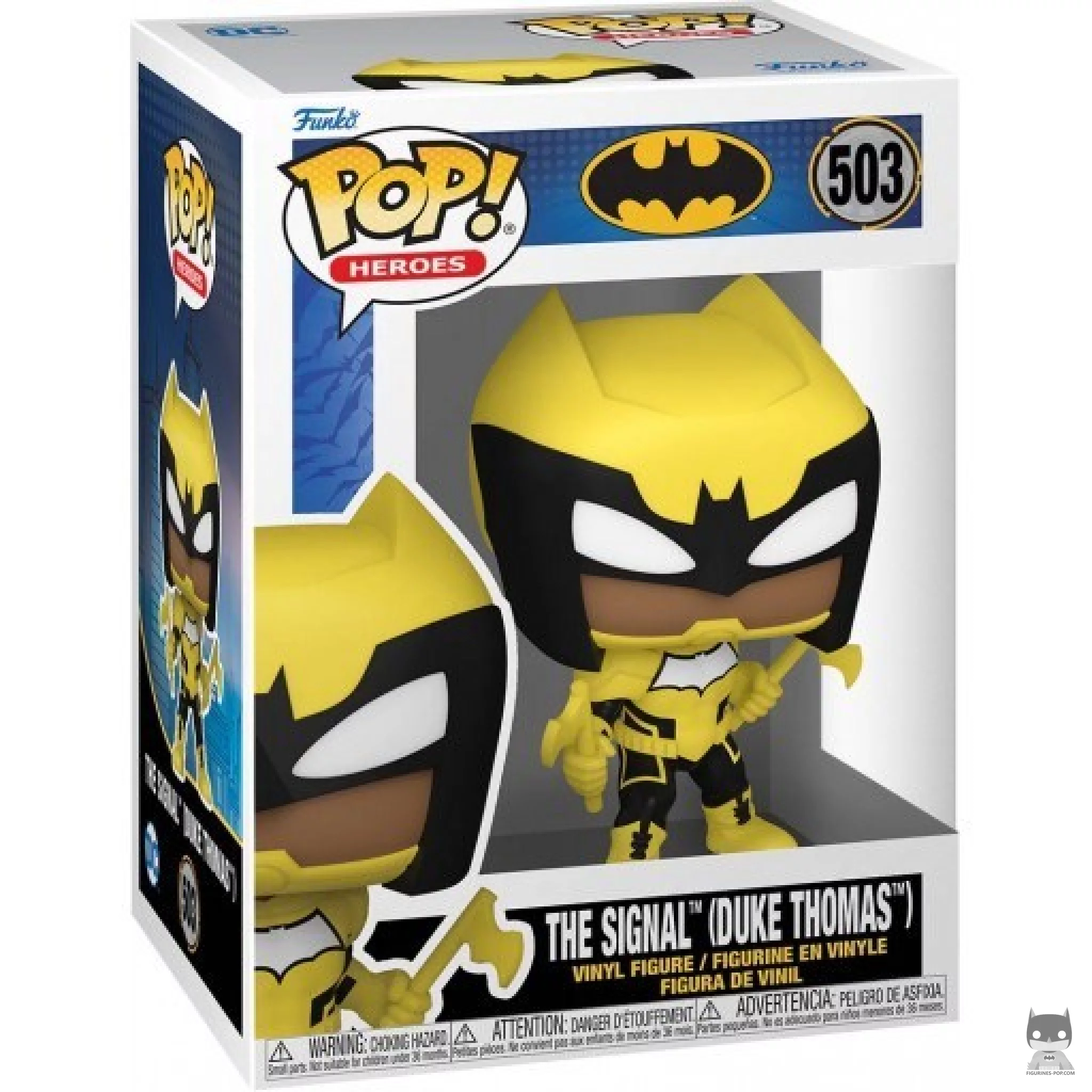 Figurine Funko POP The Signal Duke Thomas (Batman War Zone) avec boîte