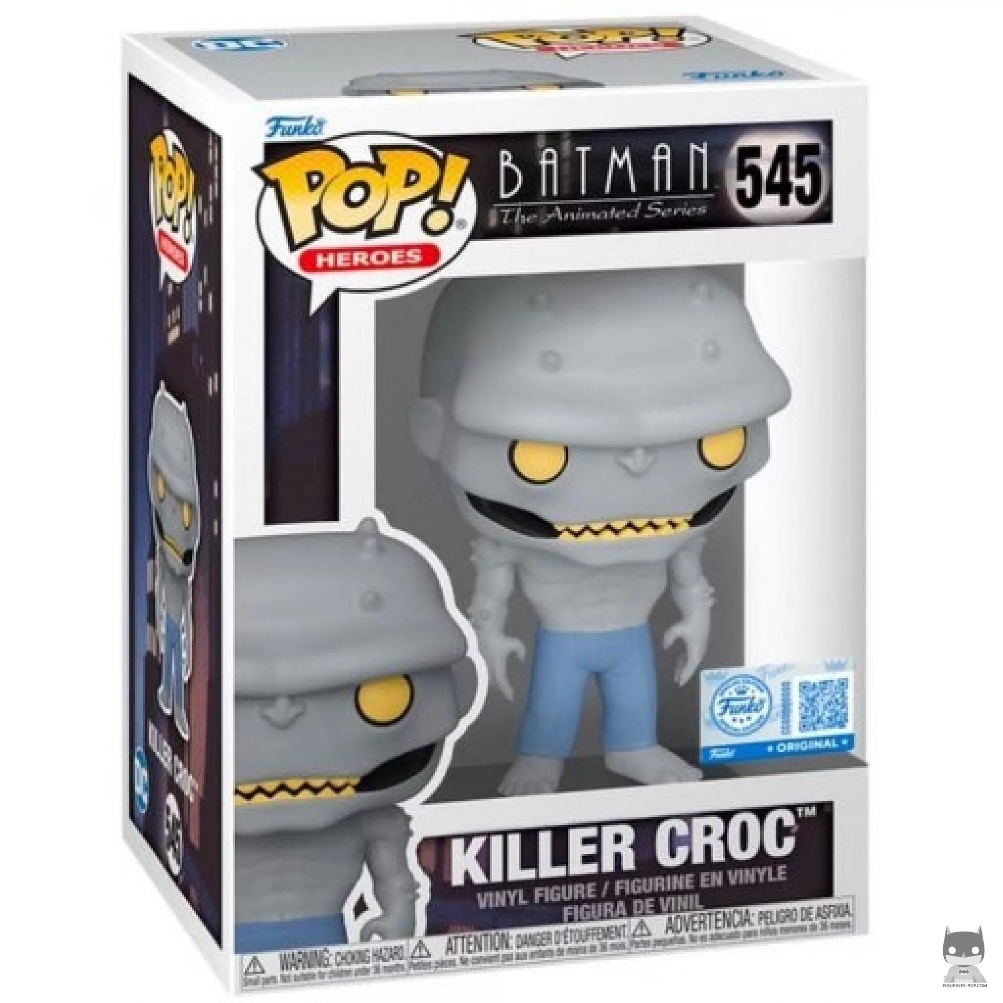 Figurine Funko POP Killer Croc avec boîte