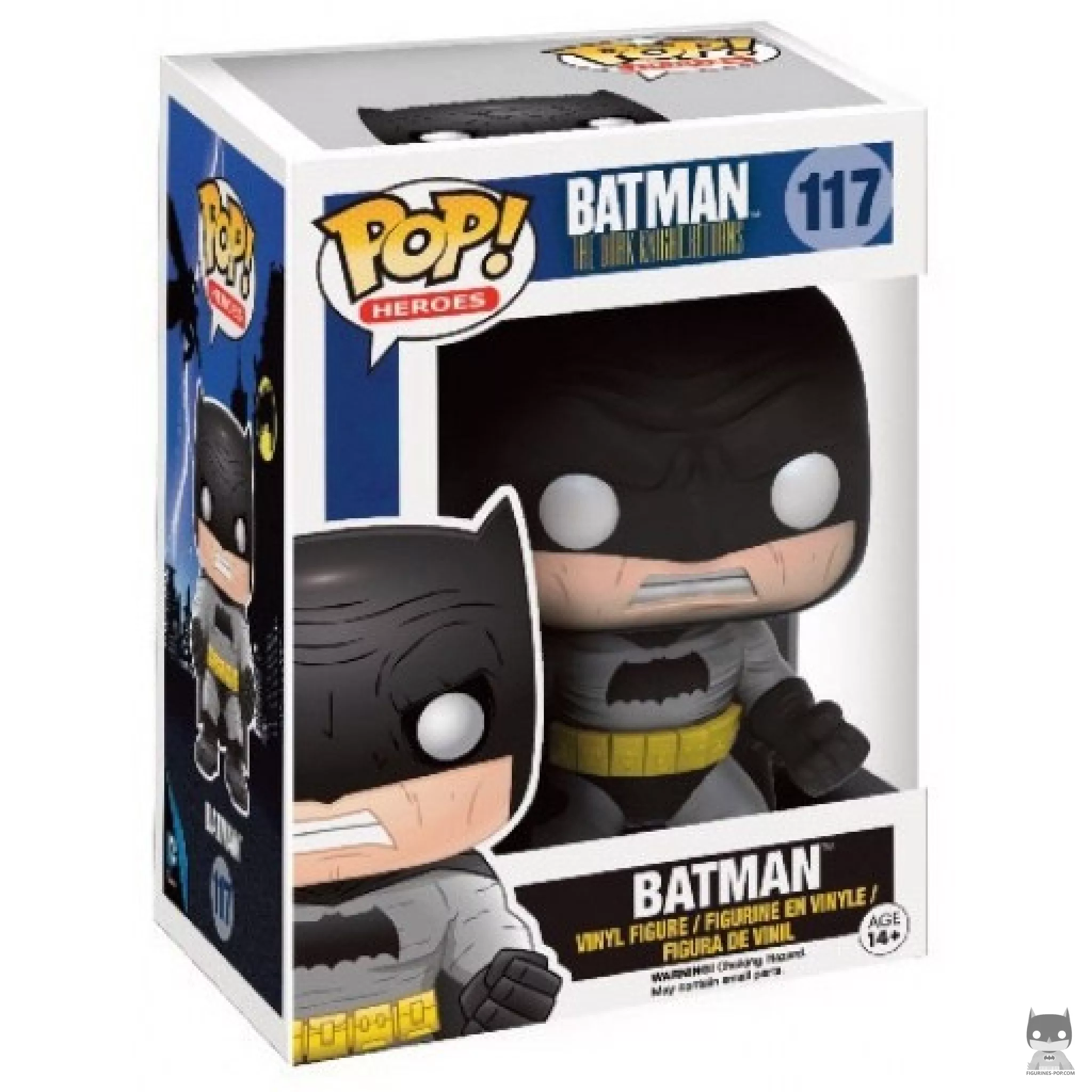 Figurine Funko POP Batman (Costume Noir) avec boîte