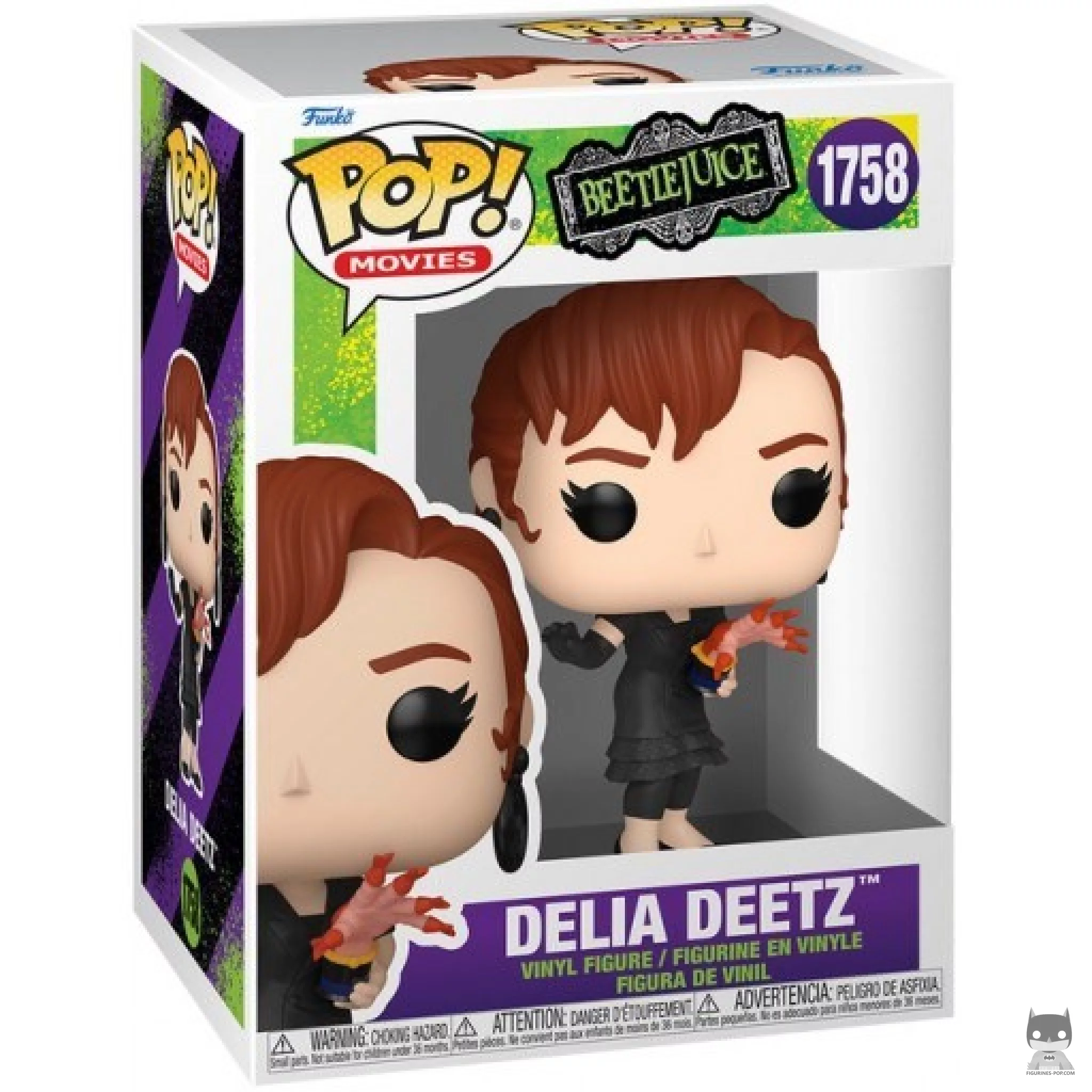 Figurine Funko POP Delia Deetz avec boîte