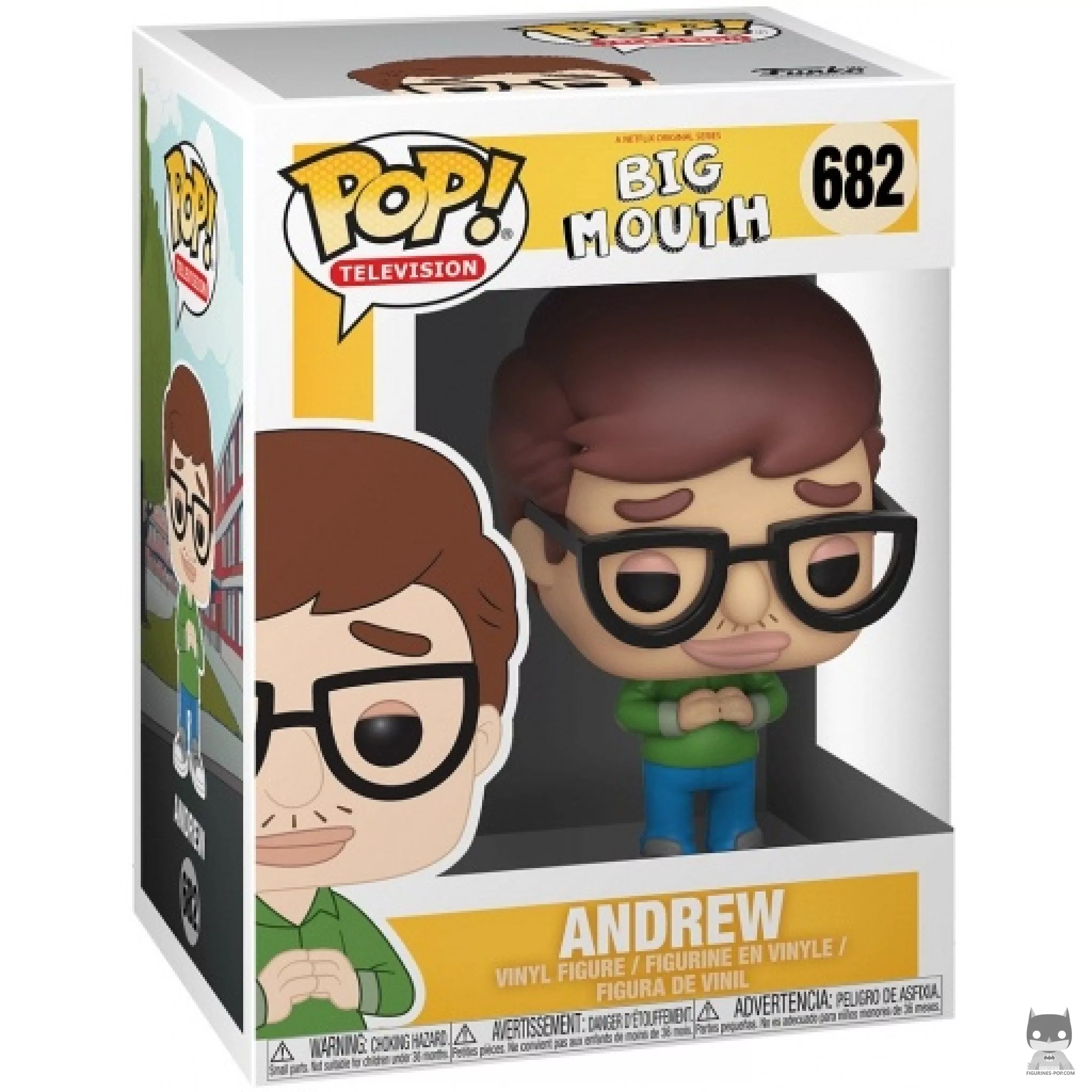 Figurine Funko POP Andrew avec boîte