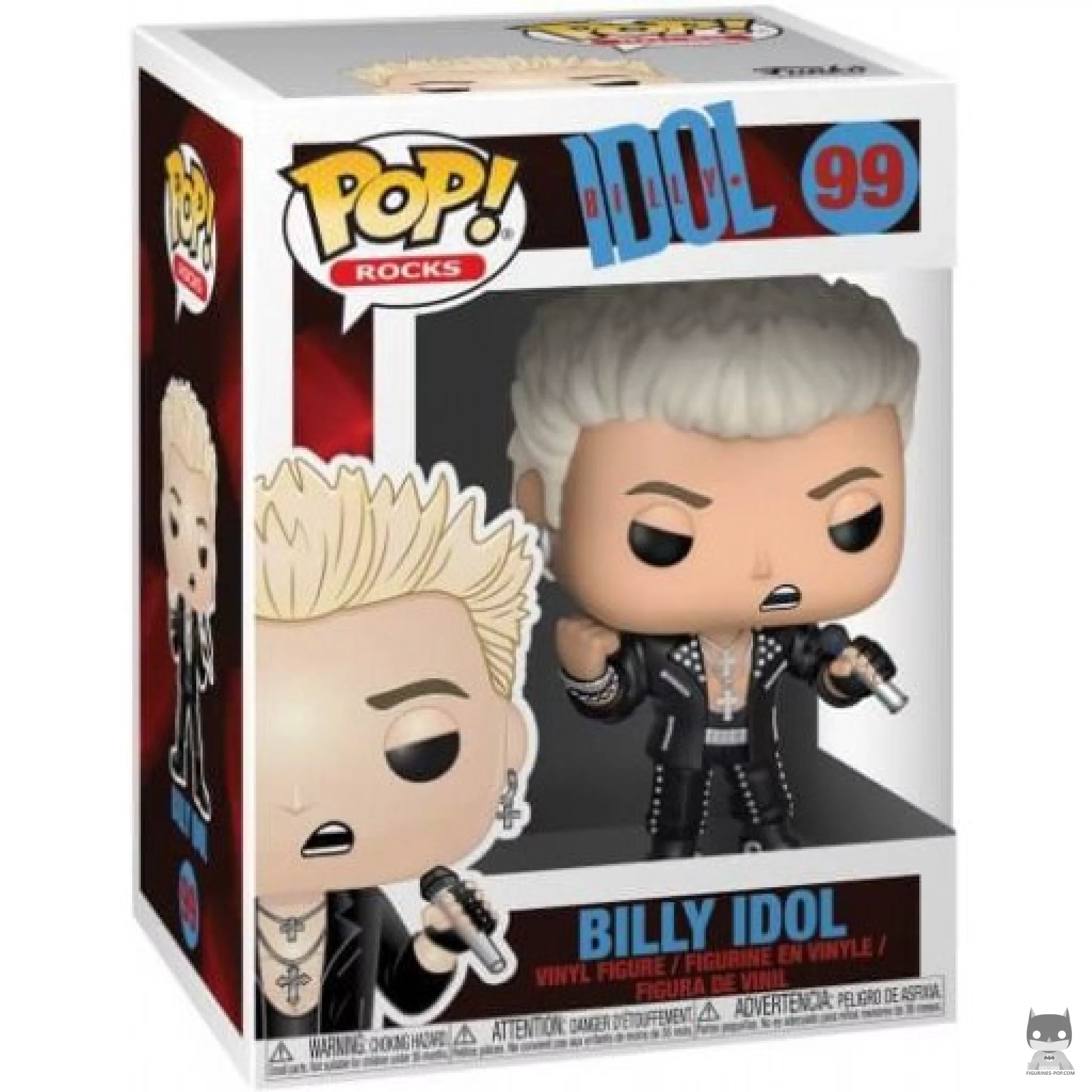 Figurine Funko POP Billy Idol avec boîte