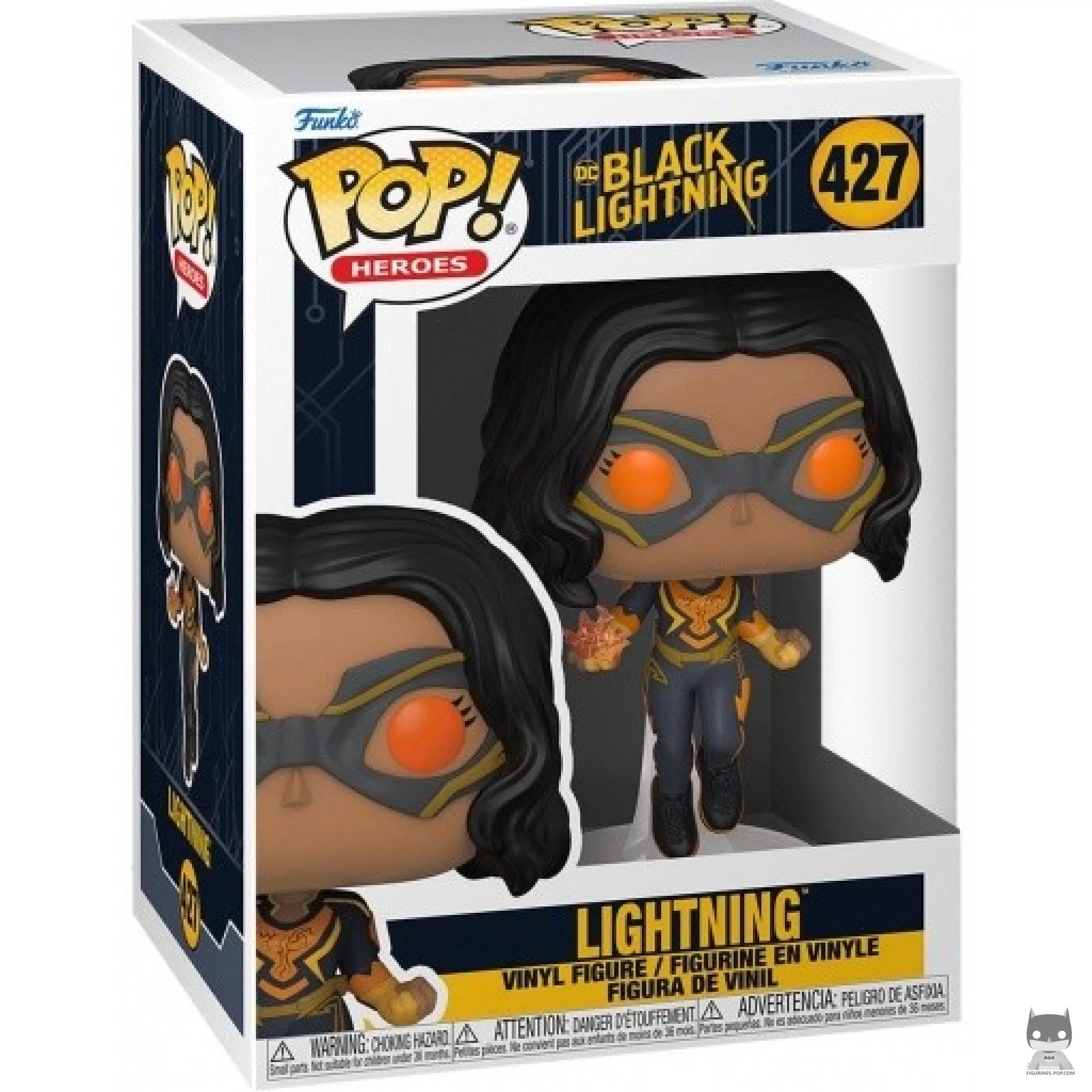 Figurine Funko POP Lightning avec boîte