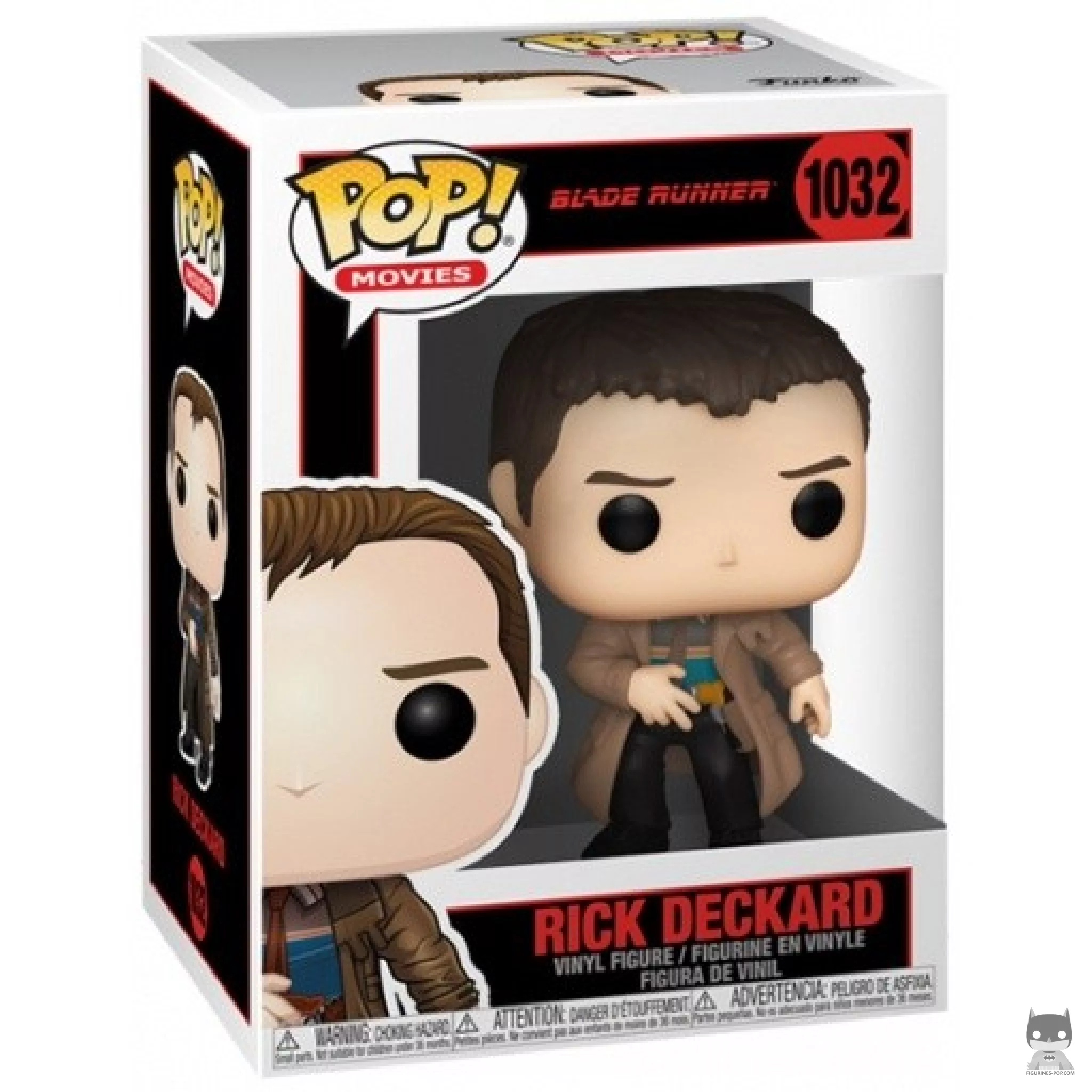Figurine Funko POP Rick Deckard avec boîte
