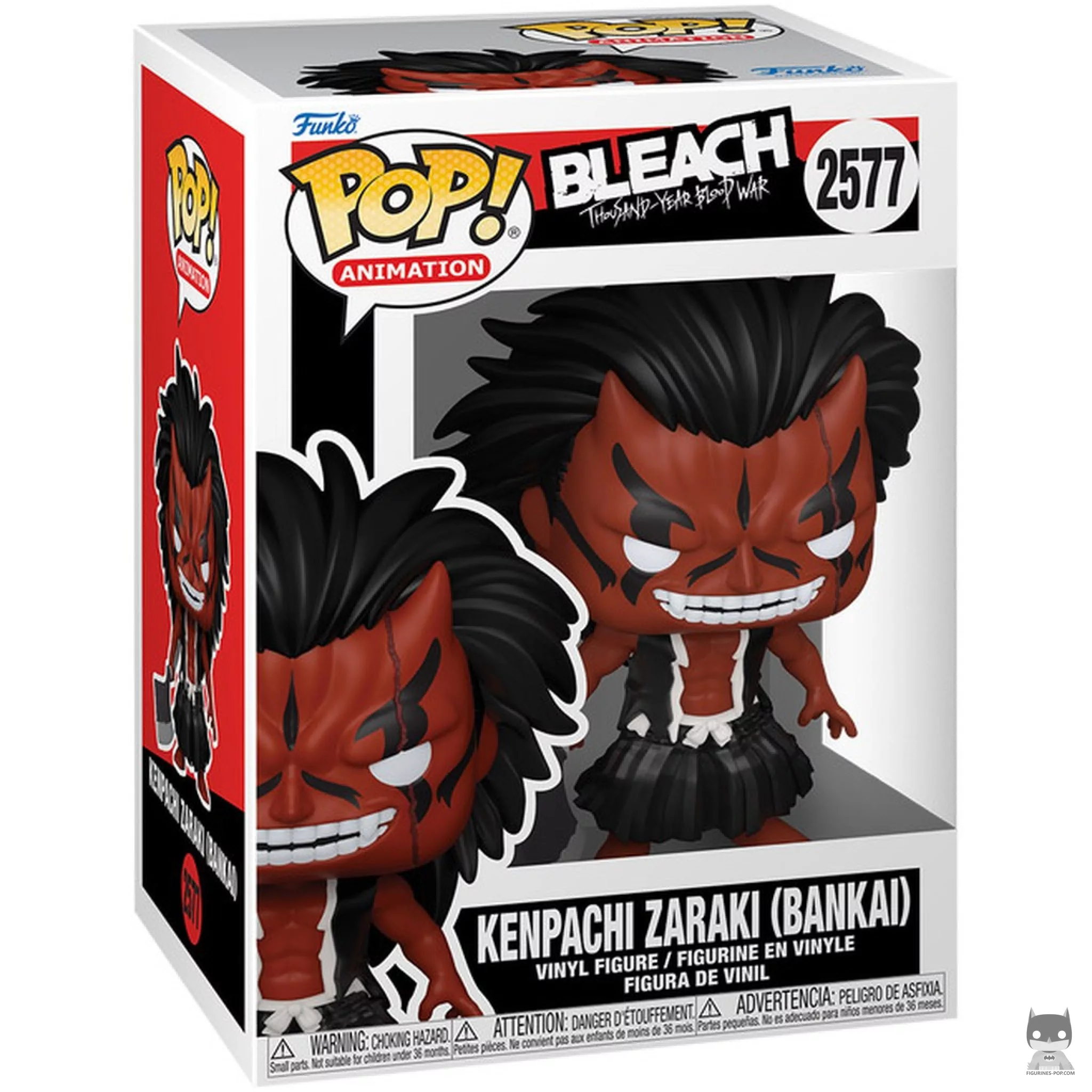 Figurine Funko POP Kenpachi Zaraki (Bankai) avec boîte
