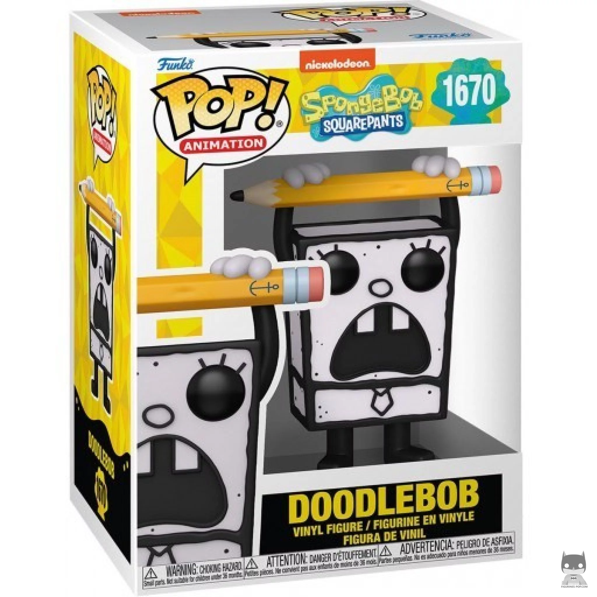 Figurine Funko POP Doodlebob avec boîte