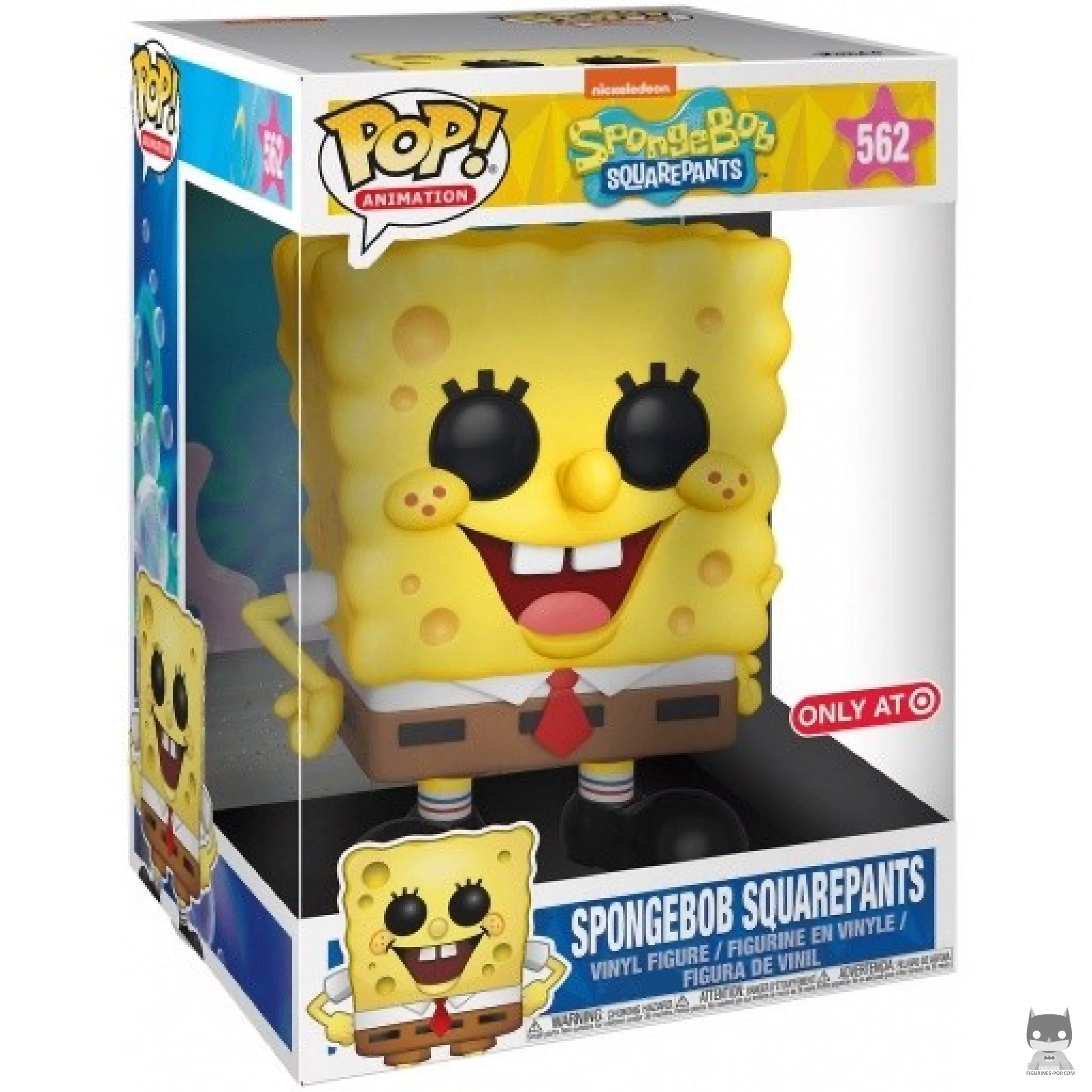 Figurine Funko POP Bob l'Eponge (Supersized) avec boîte