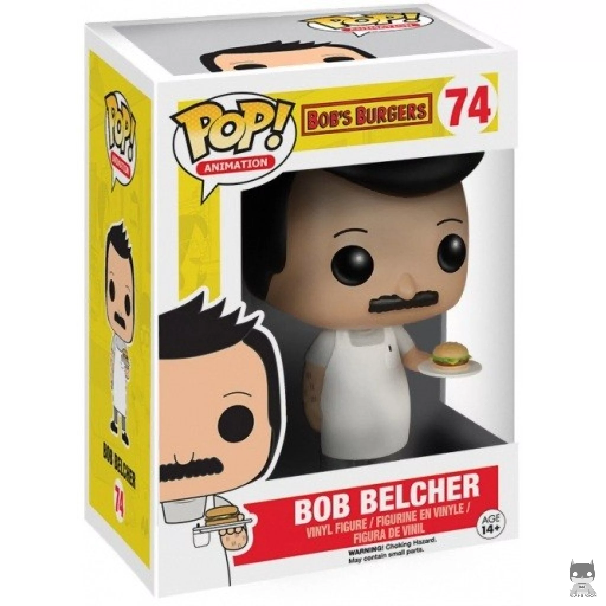 Figurine Funko POP Bob Belcher avec boîte
