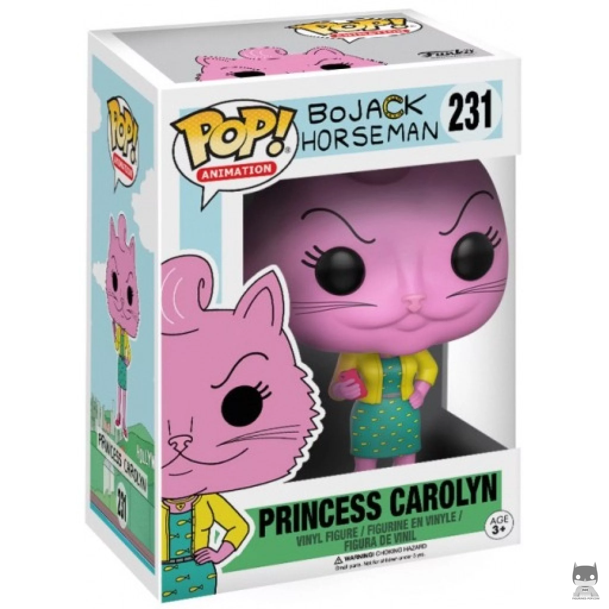 Figurine Funko POP Princesse Carolyn avec boîte