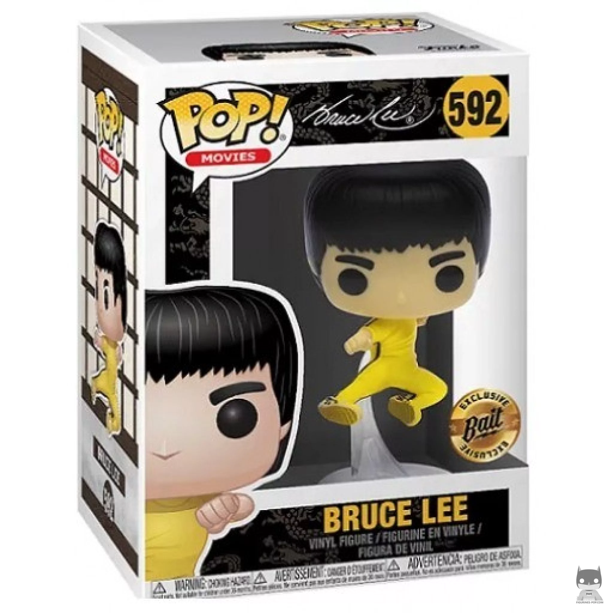 Figurine Funko POP Bruce Lee avec boîte