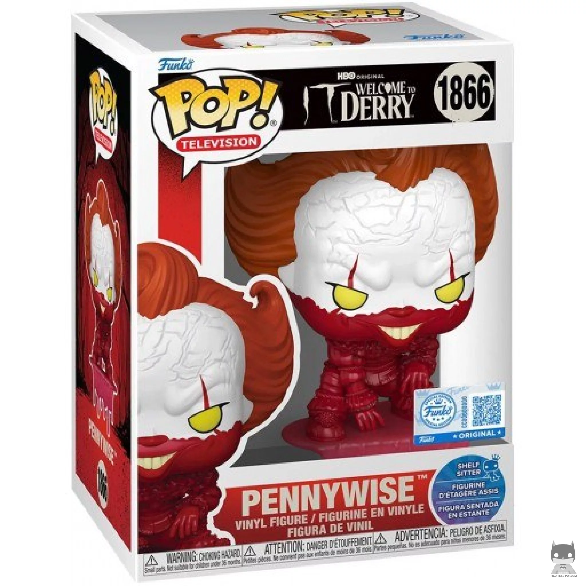 Figurine Funko POP Pennywise avec boîte