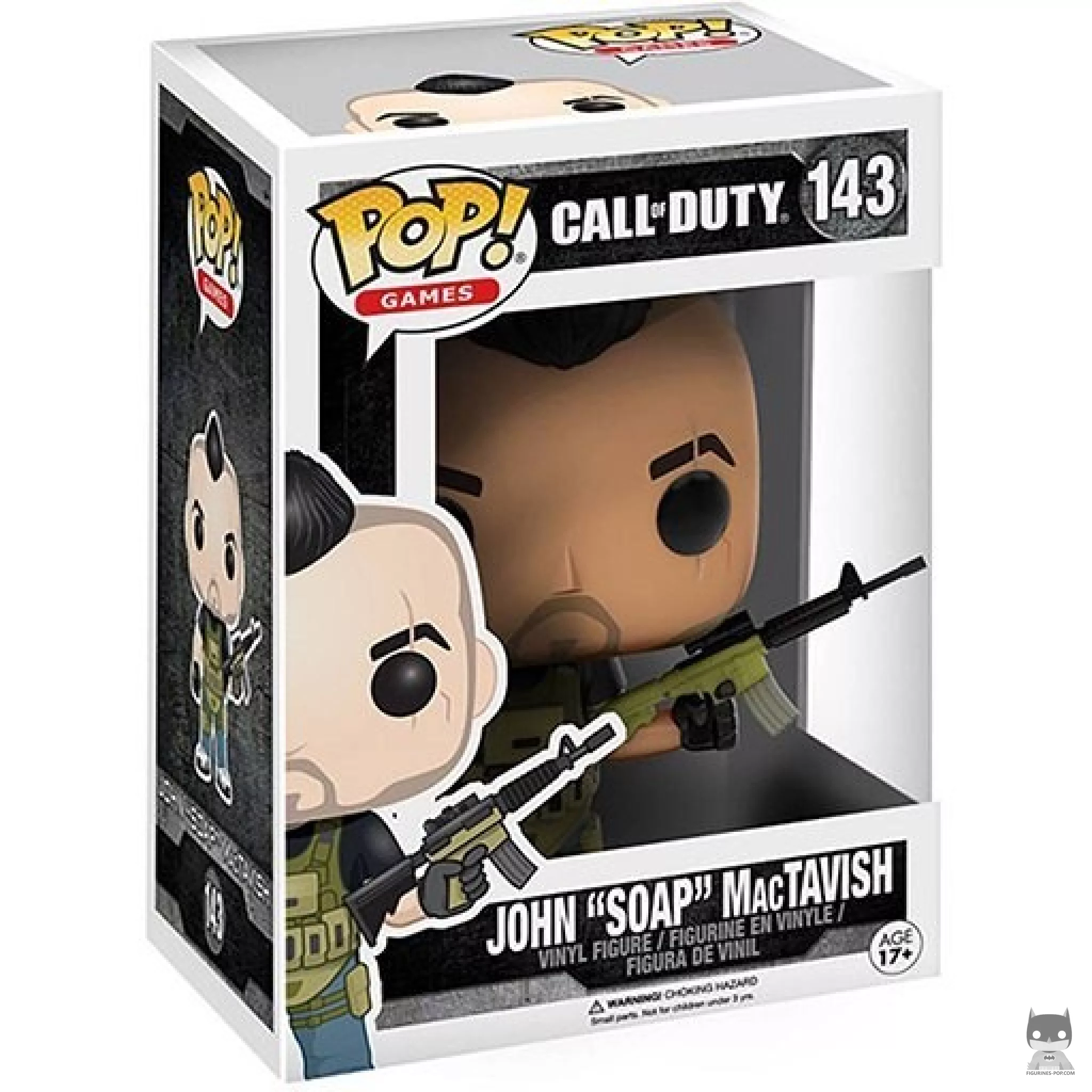 Figurine Funko POP John "Soap" MacTavish avec boîte