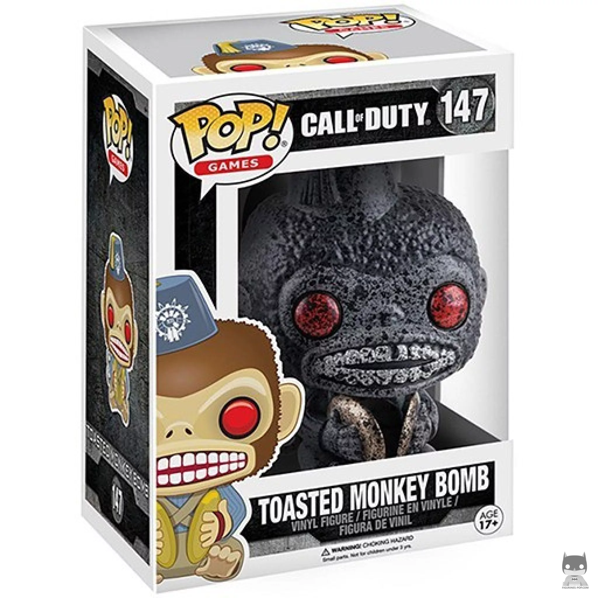 Figurine Funko POP Monkey Bomb Brûlé avec boîte
