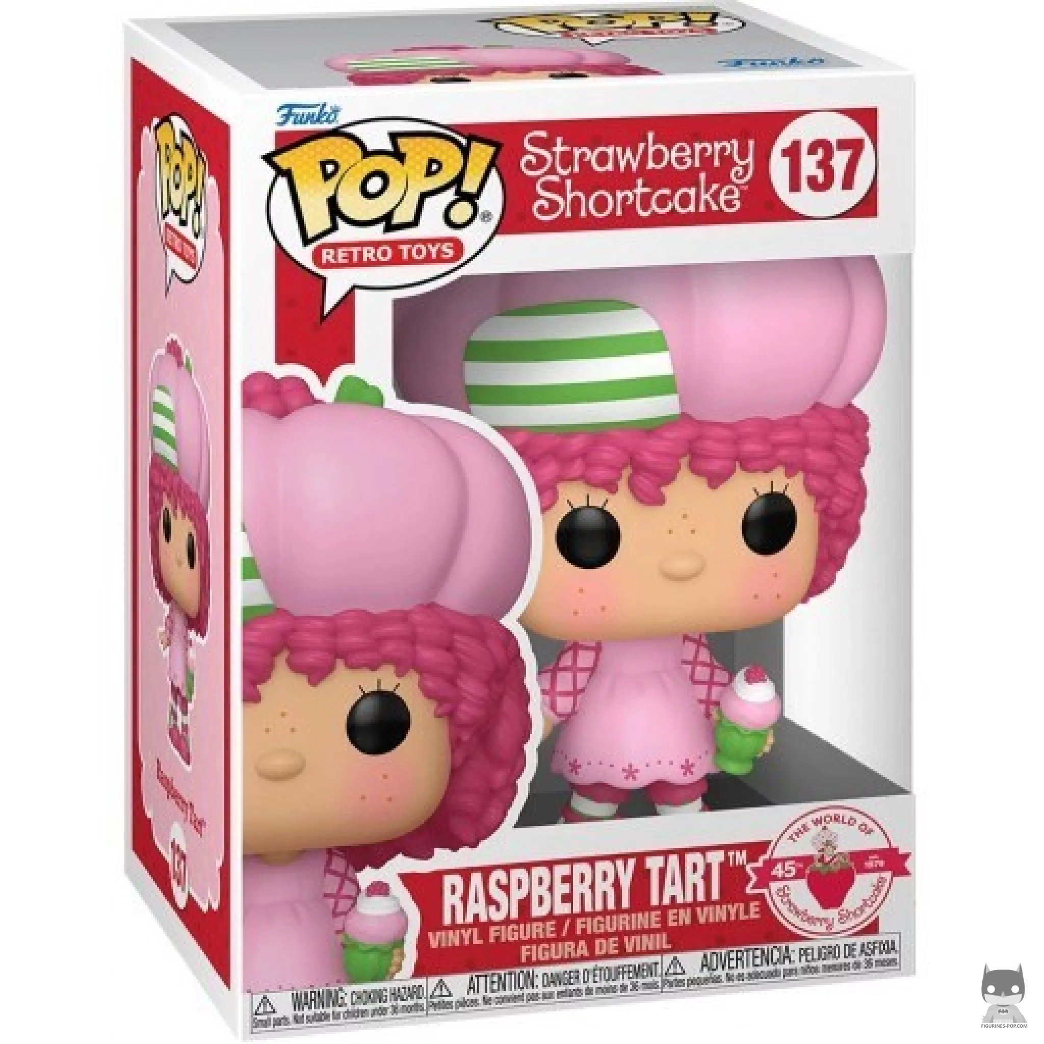 Figurine Funko POP Mousse Framboise avec boîte