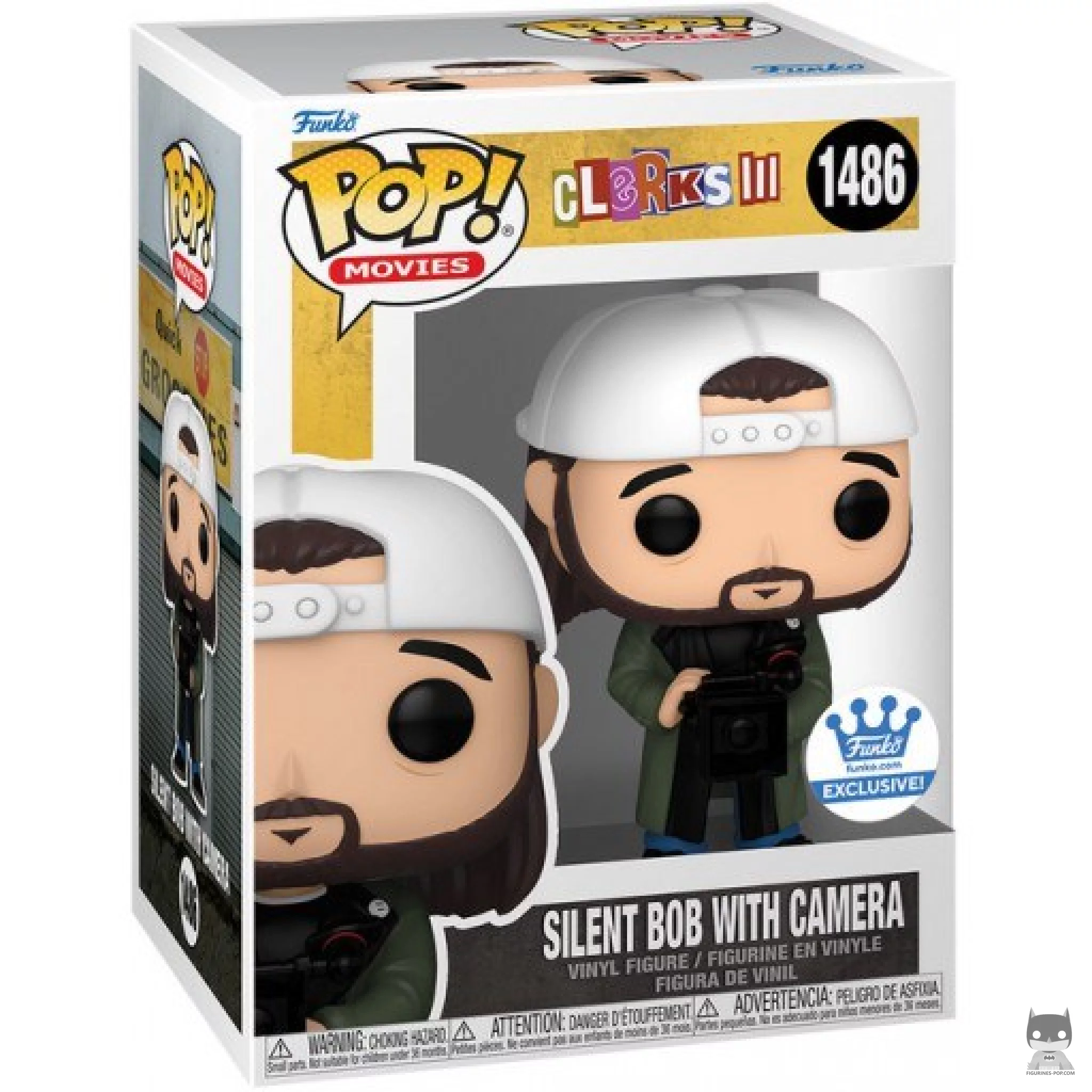 Figurine Funko POP Silent Bob avec Camera avec boîte