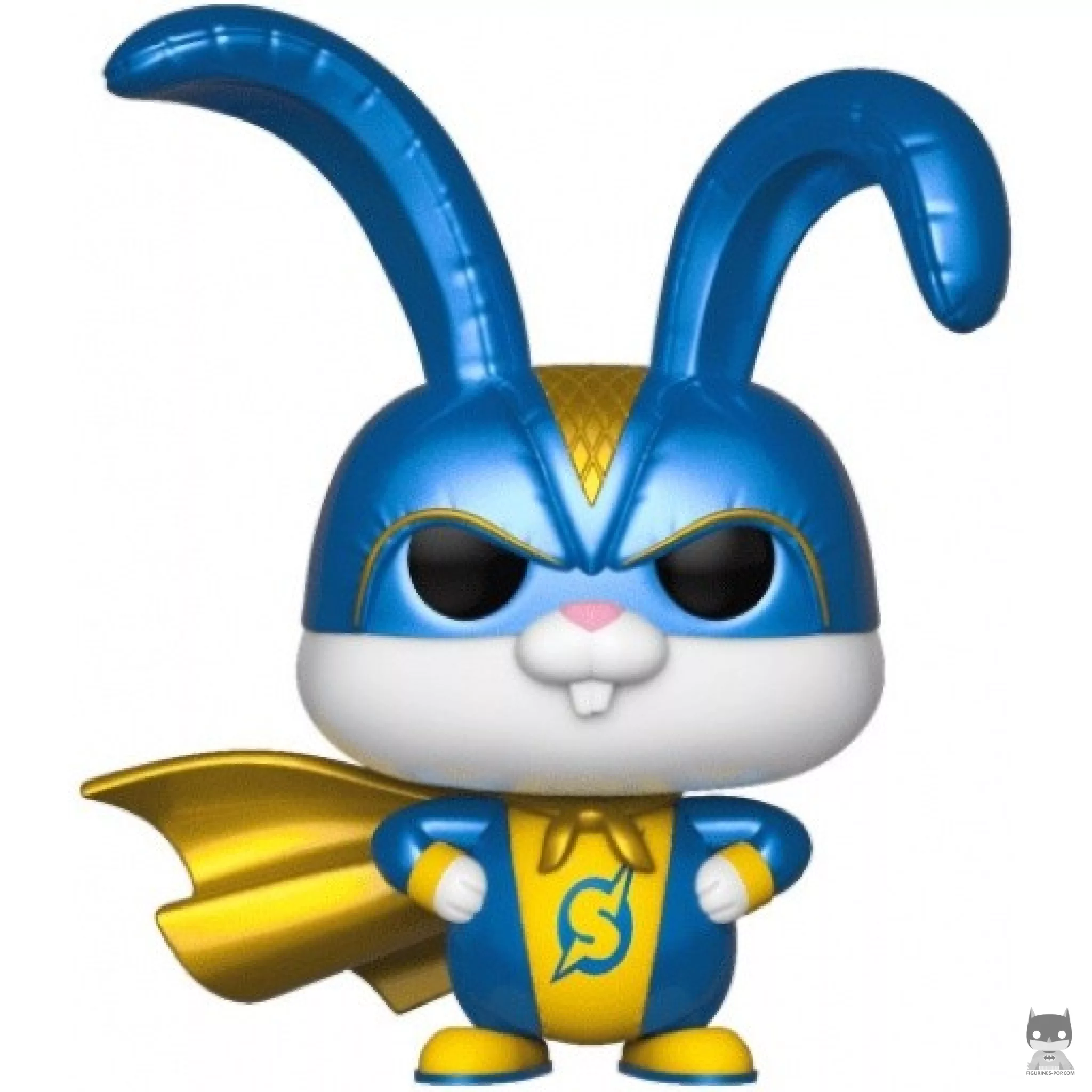 Figurine Funko POP Snowball en Costume de Super-héro (Comme des bêtes)