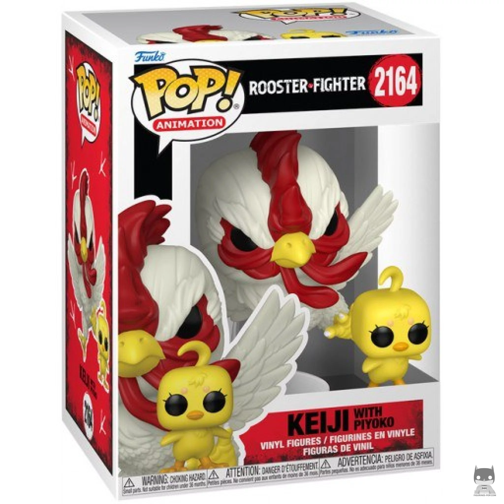 Figurine Funko POP Keiji avec Piyoko avec boîte