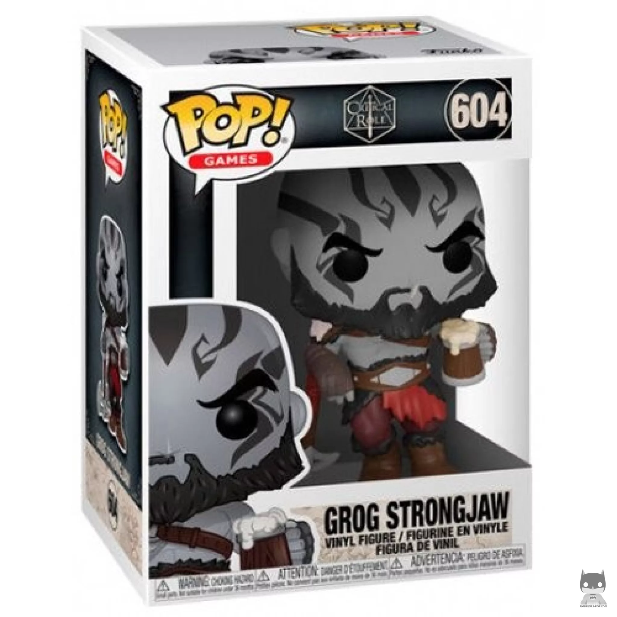 Figurine Funko POP Grog Strongjaw avec boîte